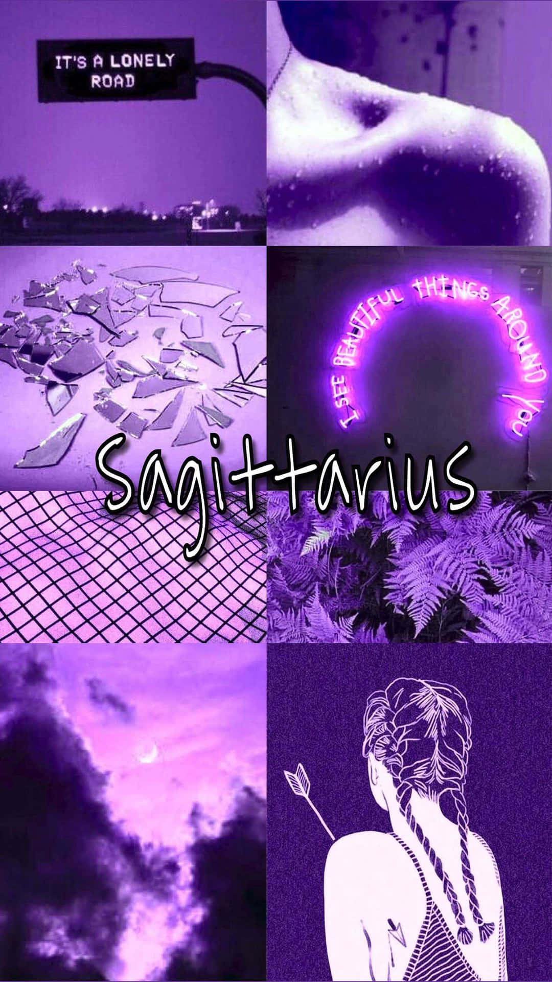 Explore The World With A Sagittarius Aesthetic Background