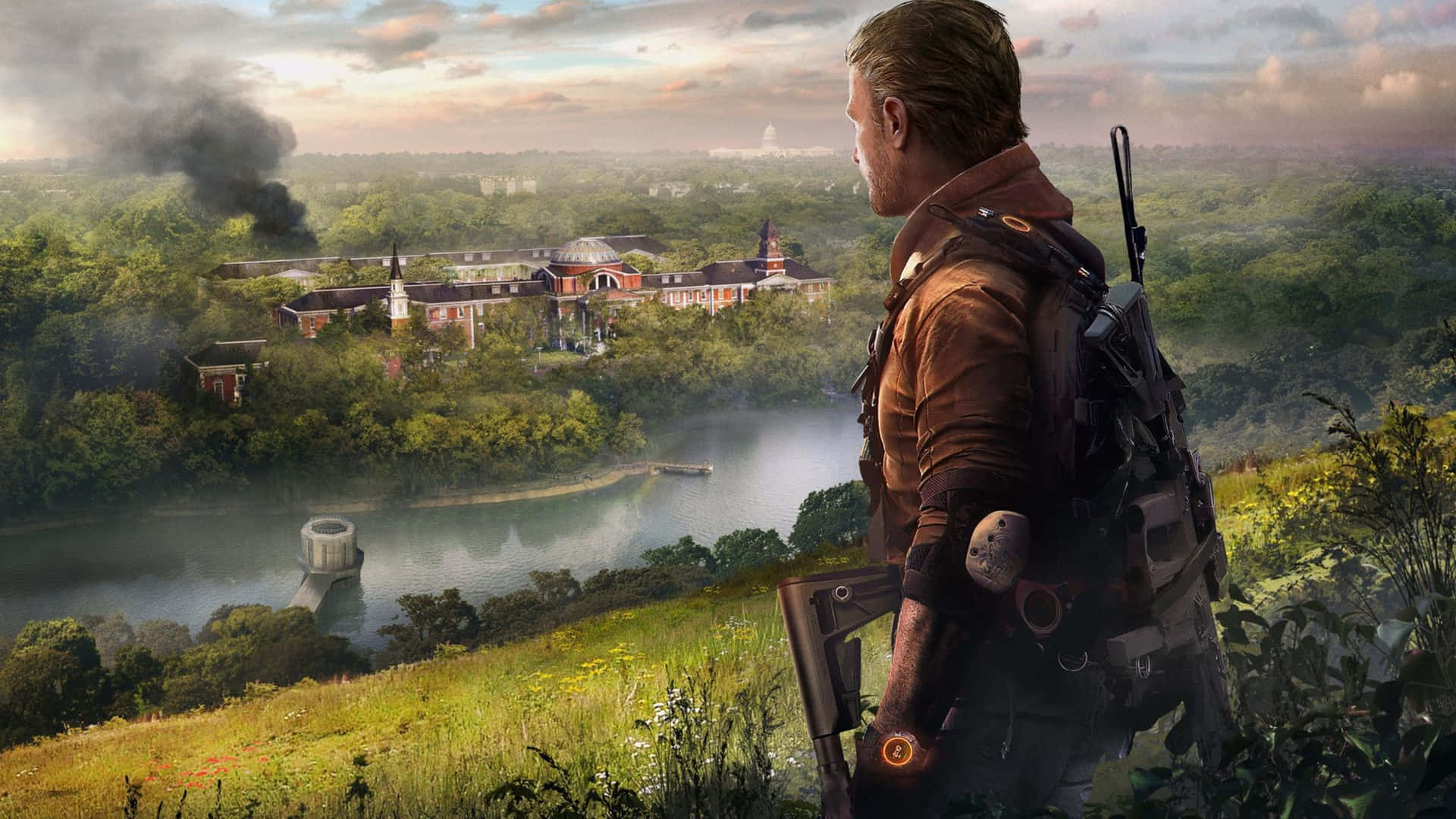 Explore Washington D.c. With The Division 2 In 4k Background
