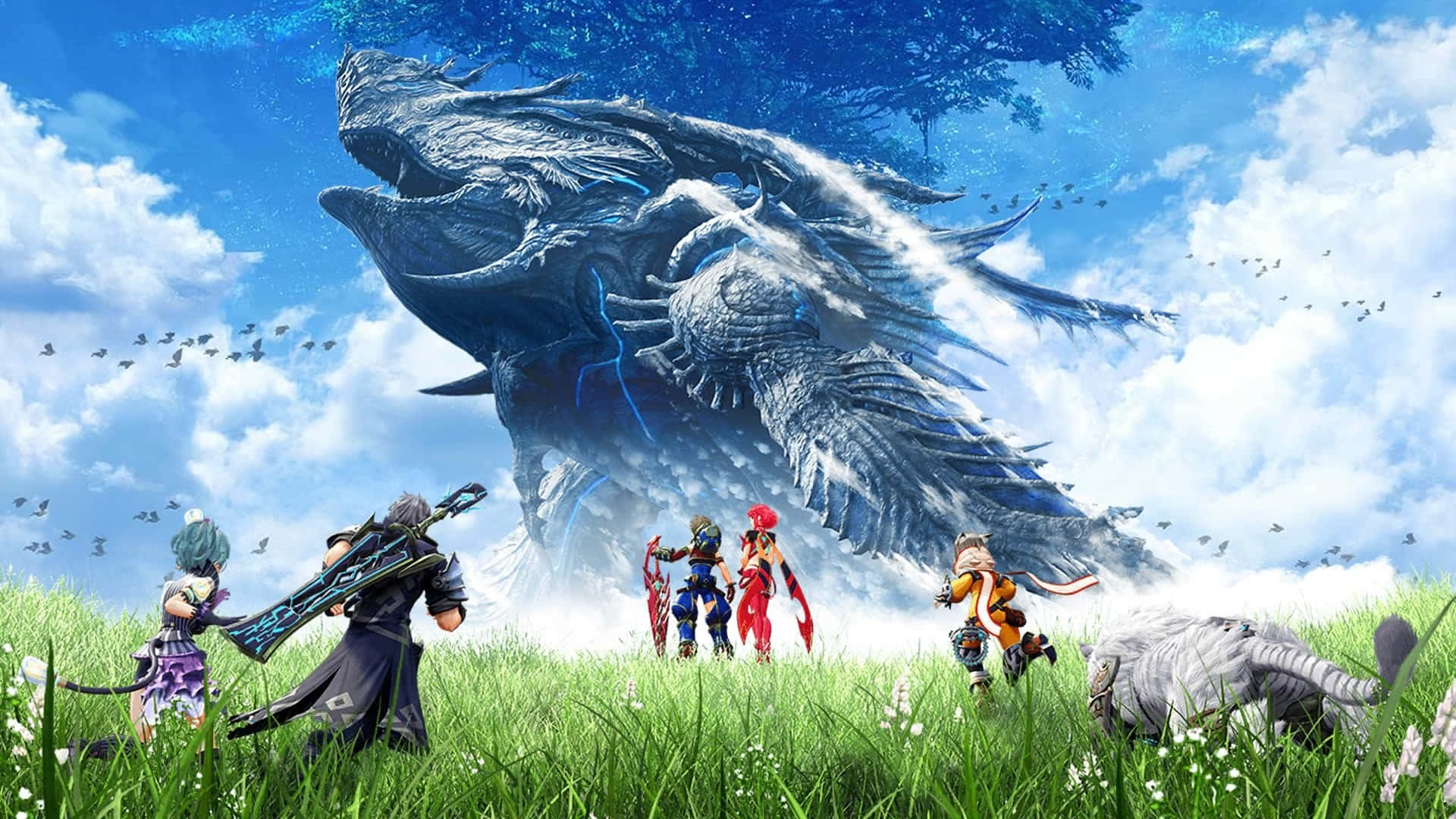Explore Xenoblade's Beautiful World Background
