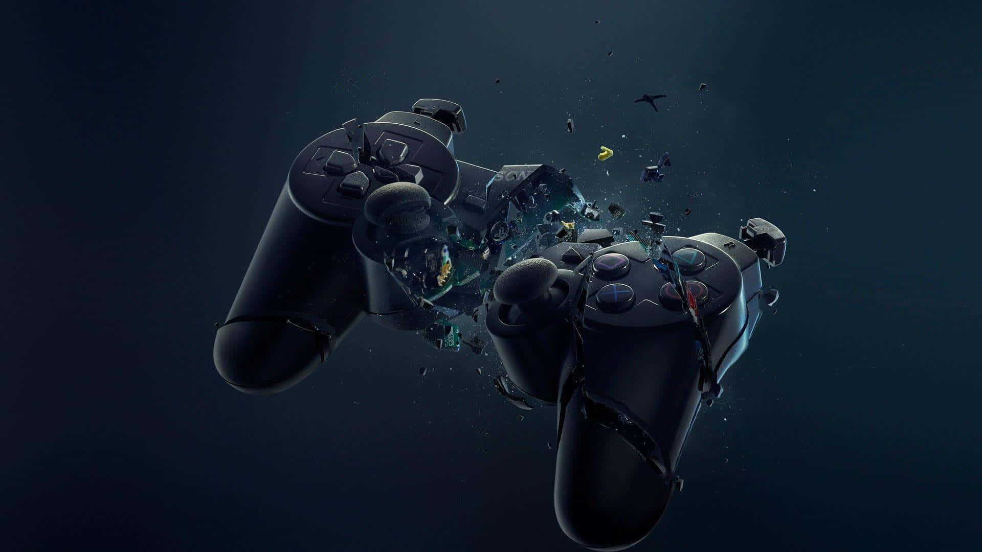 'explore Your Imagination With A Fun Ps4 Theme' Background