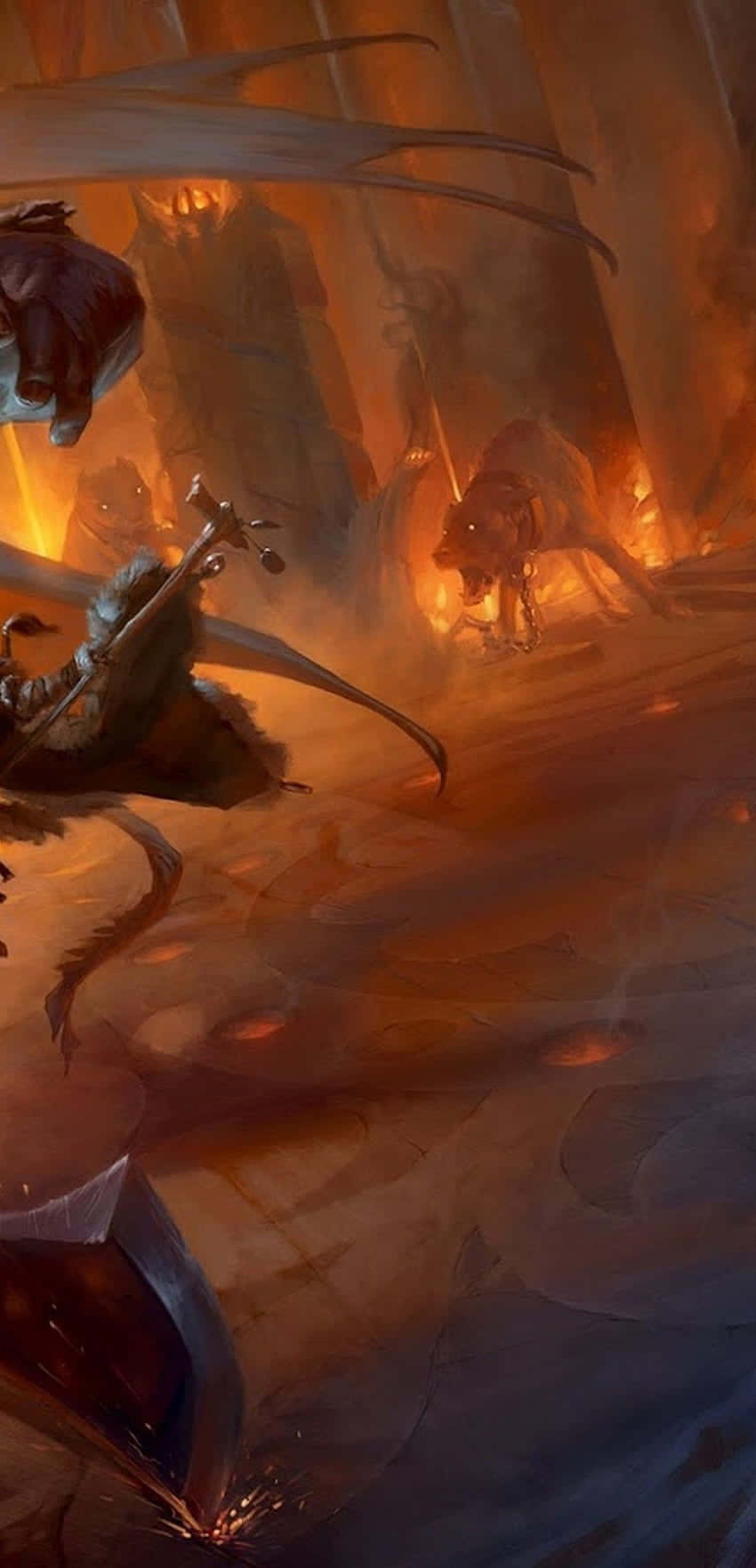Explore Your Imagination With Your Dungeons And Dragons Phone Background