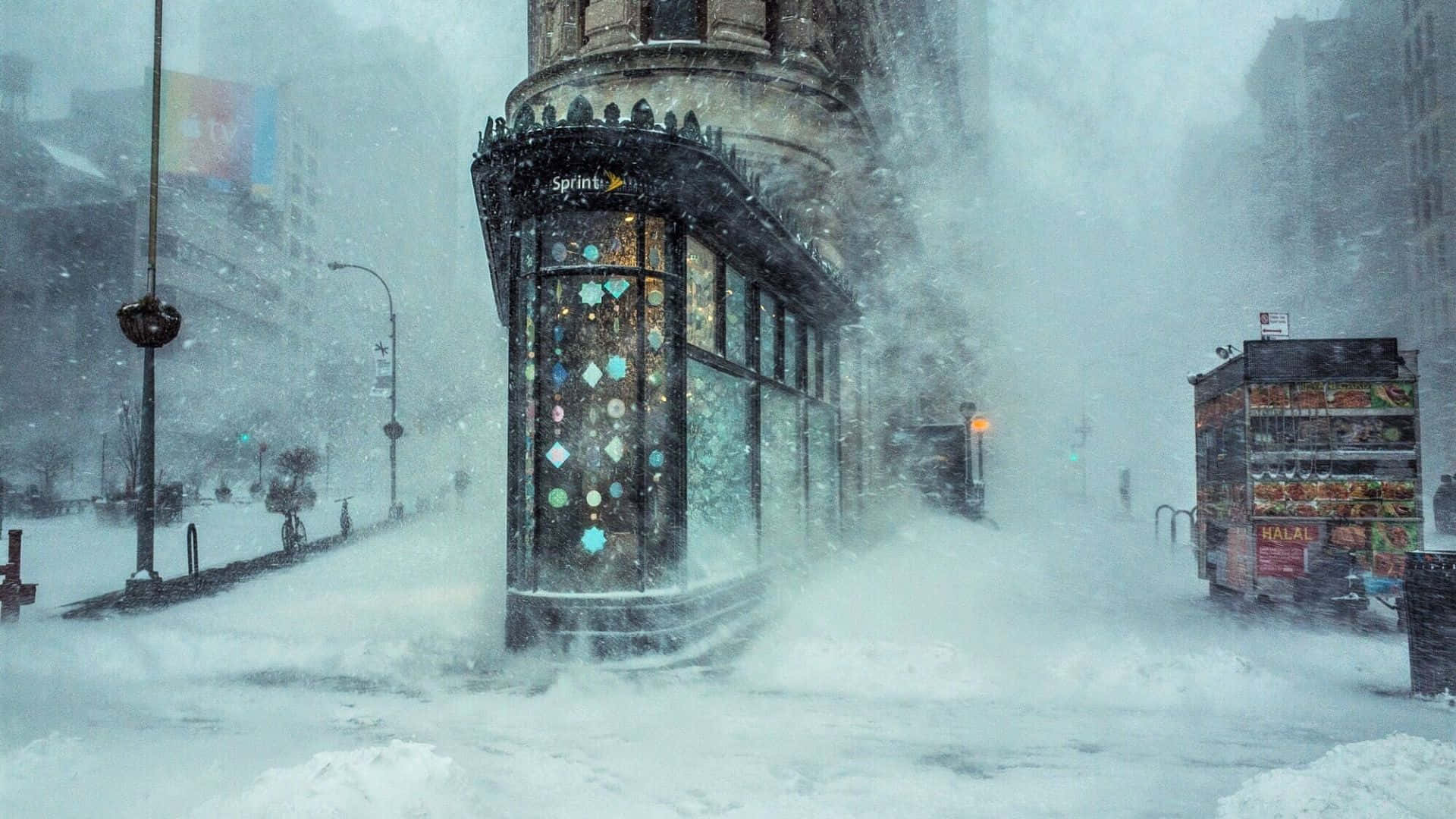 Exploring The Art Of New York Background