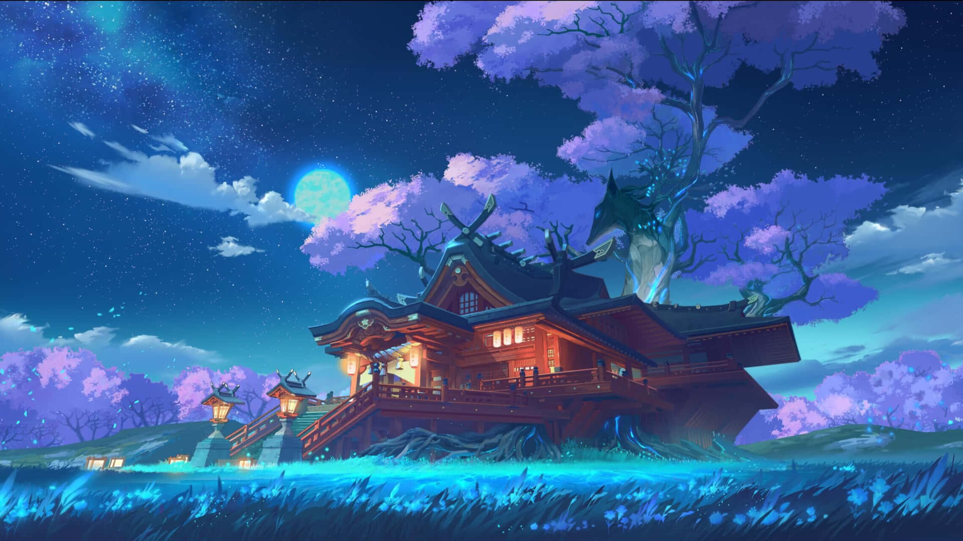 Exploring The Beauty Of Genshin Background