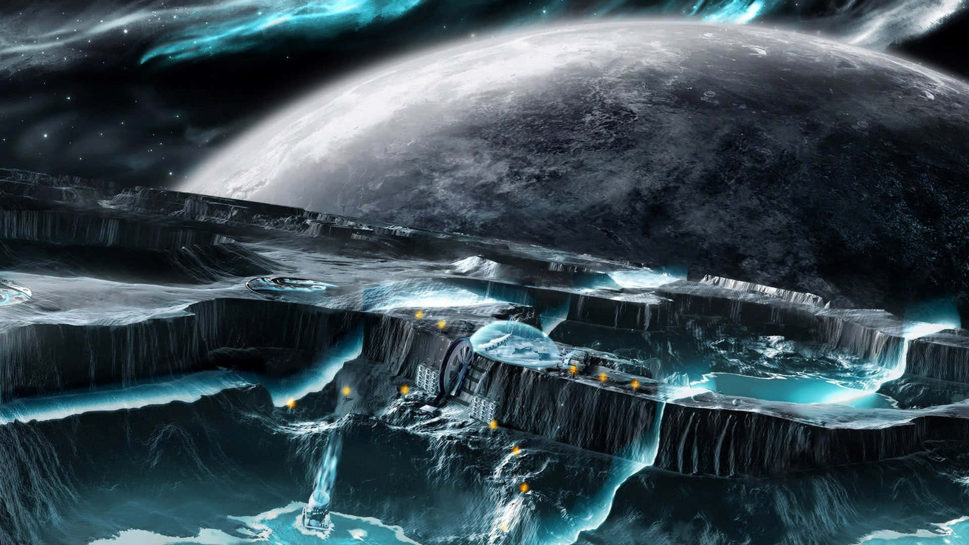 Exploring The Depths Of Space Background
