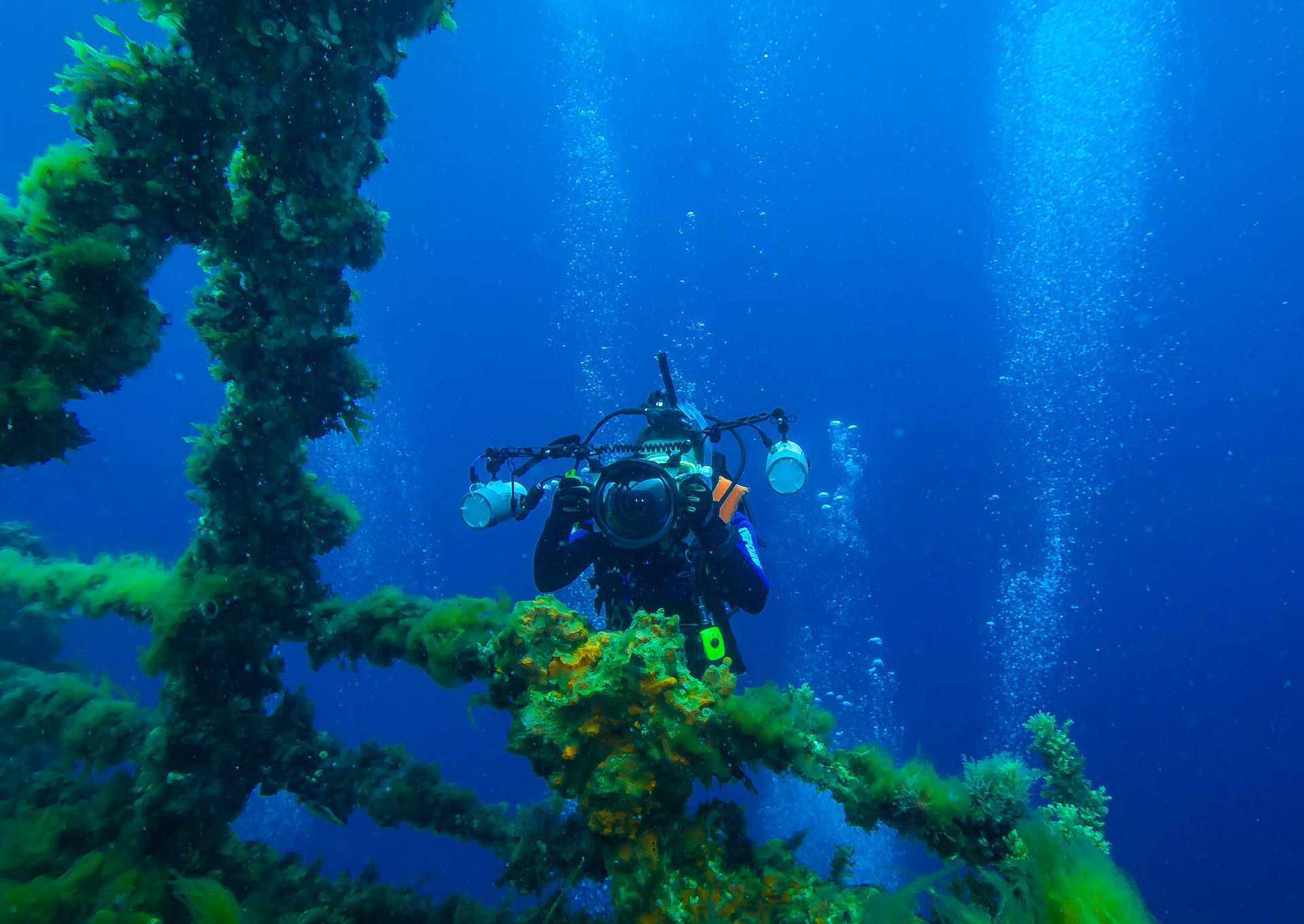 Exploring The Depths - Scuba Diving In Shipwreck