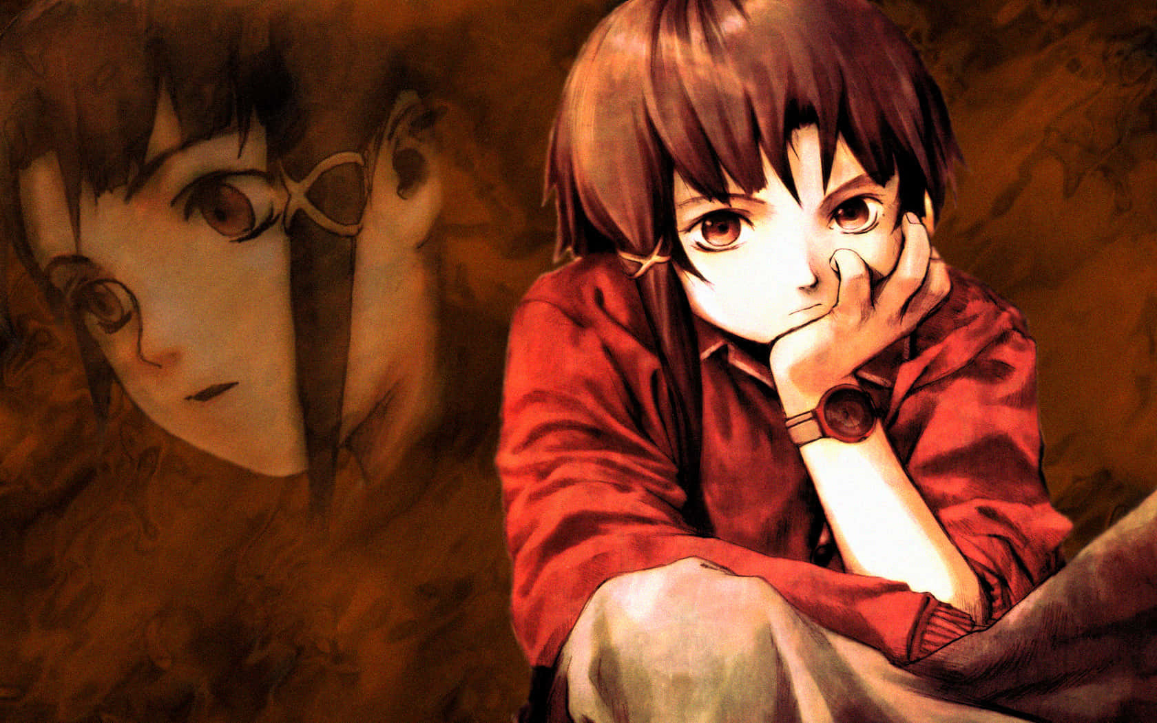 “exploring The Digital World With Serial Experiments Lain” Background