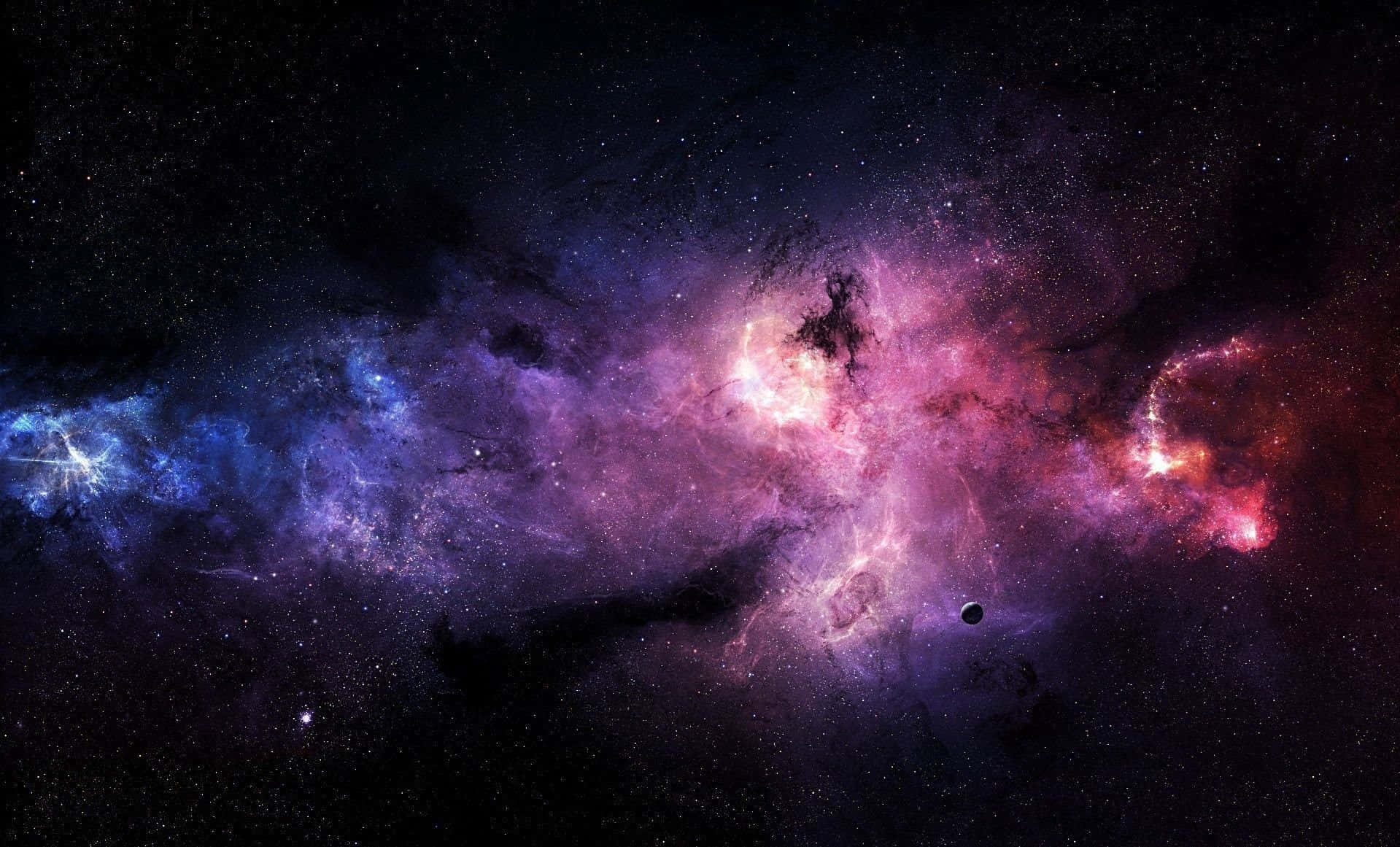 Exploring The Galaxy Of Stars Background