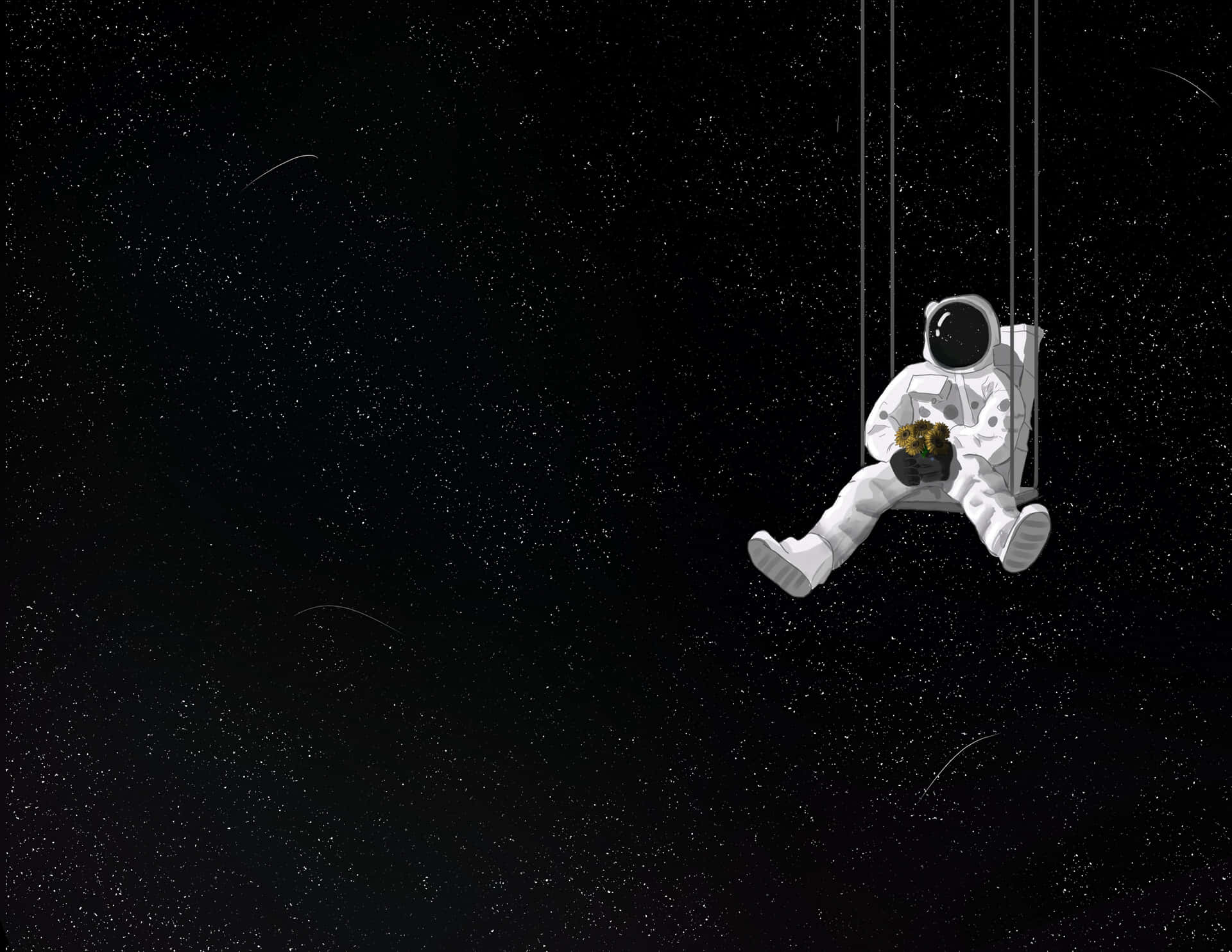 Exploring The Mysterious Depths Of Outer Space. Background