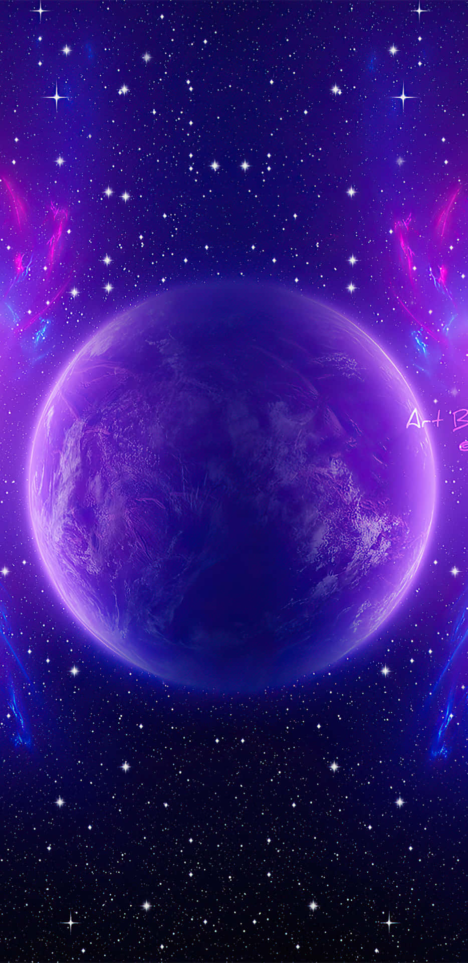 Exploring The Serene World Of Animated Space Background