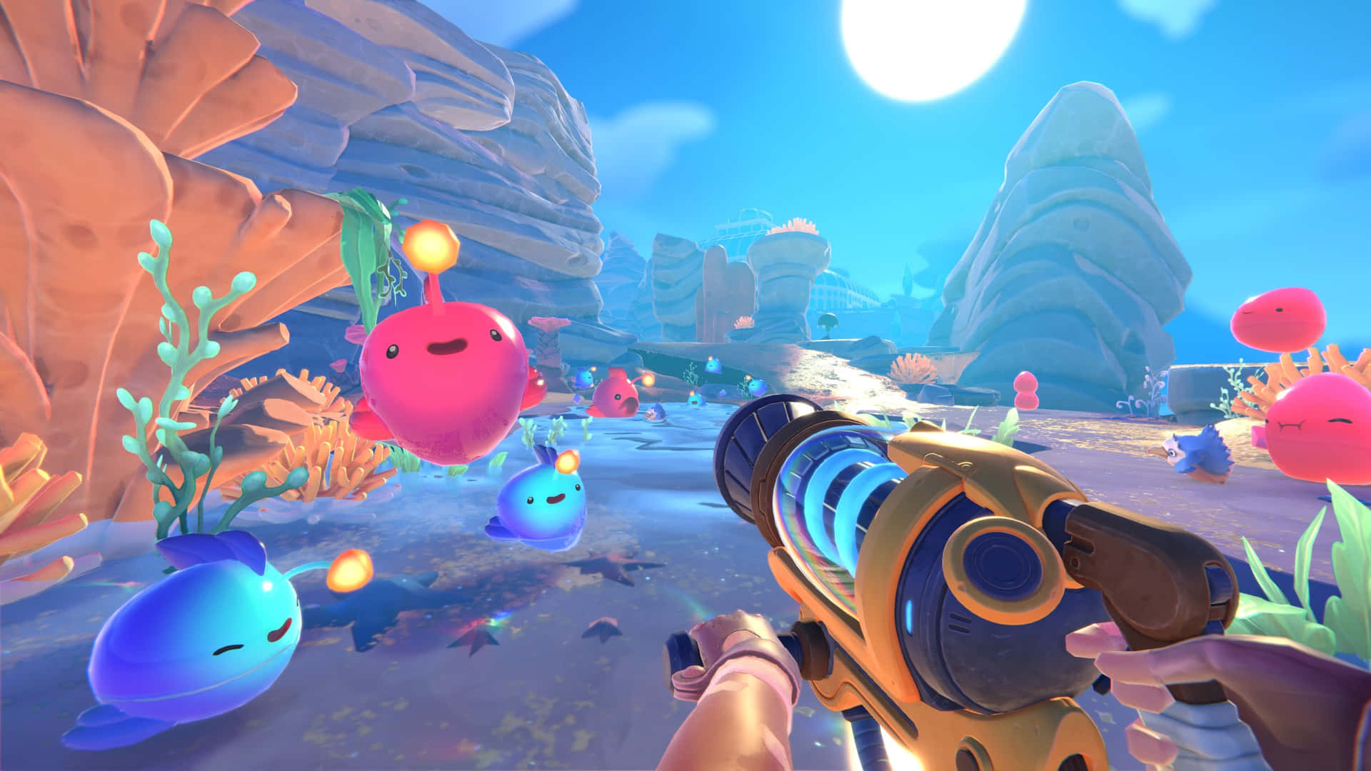 Exploring The Slime Rancher Universe One Slime At A Time! Background