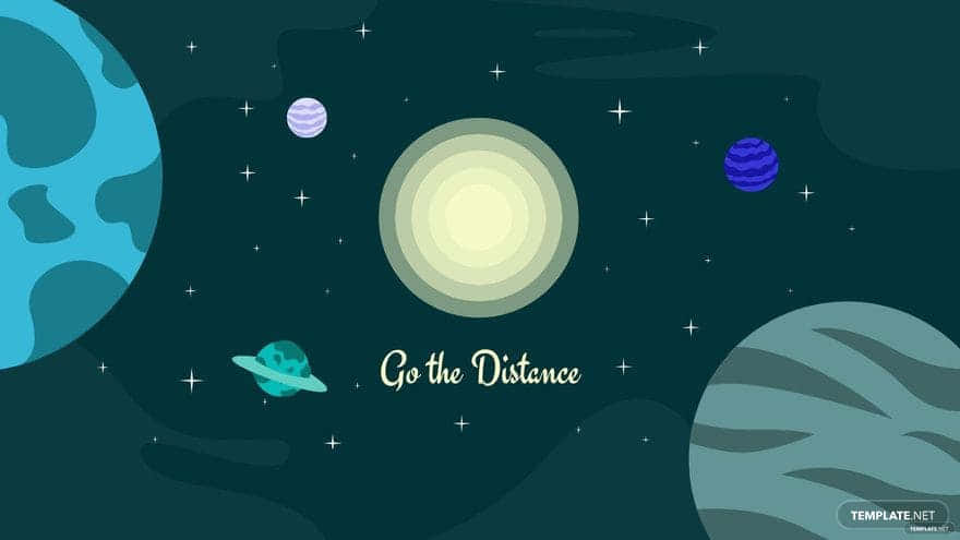 Exploring The Unknown In Outer Space Background