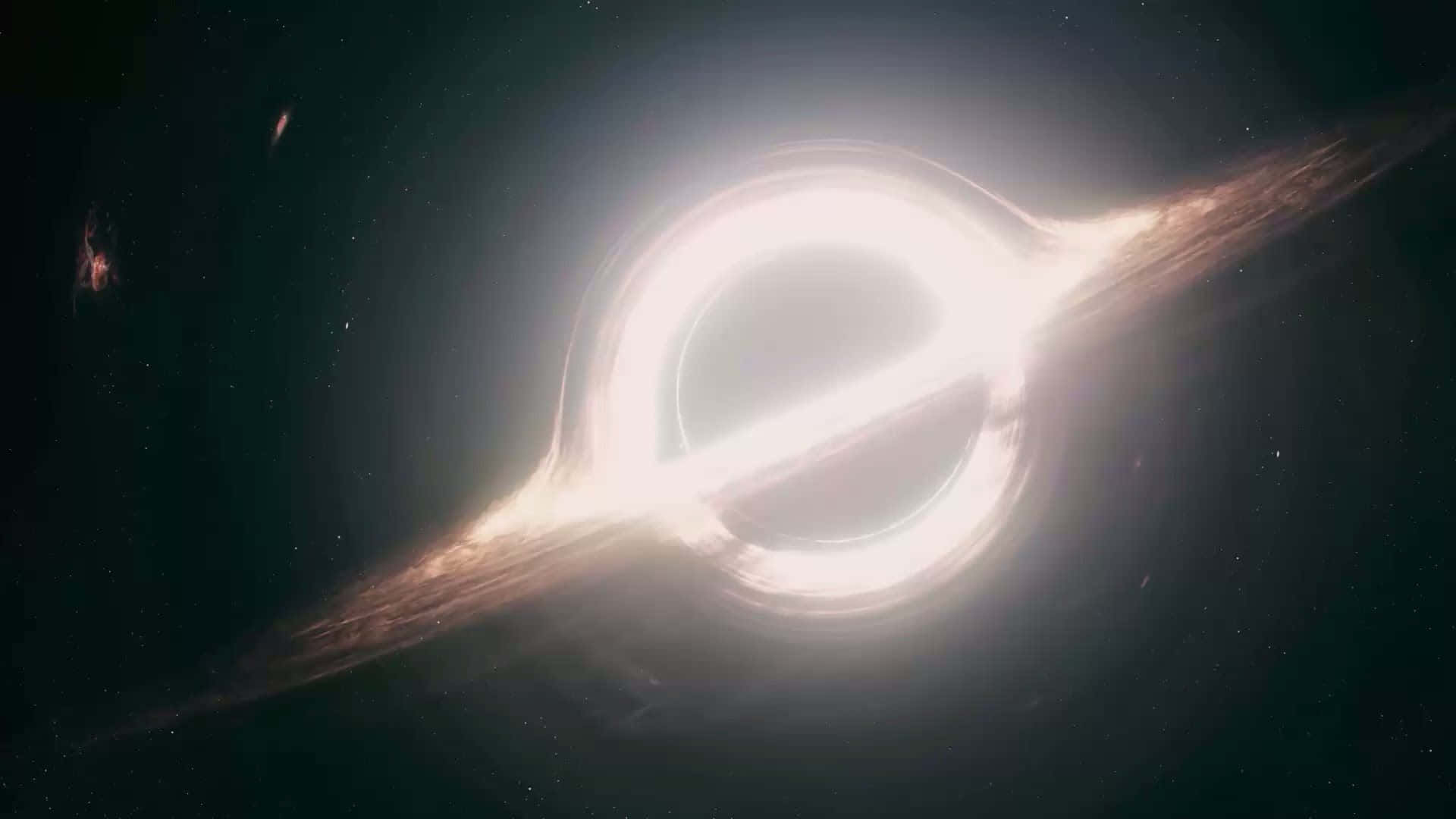 Exploring The Wonders Of A Black Hole In Deep Space Background