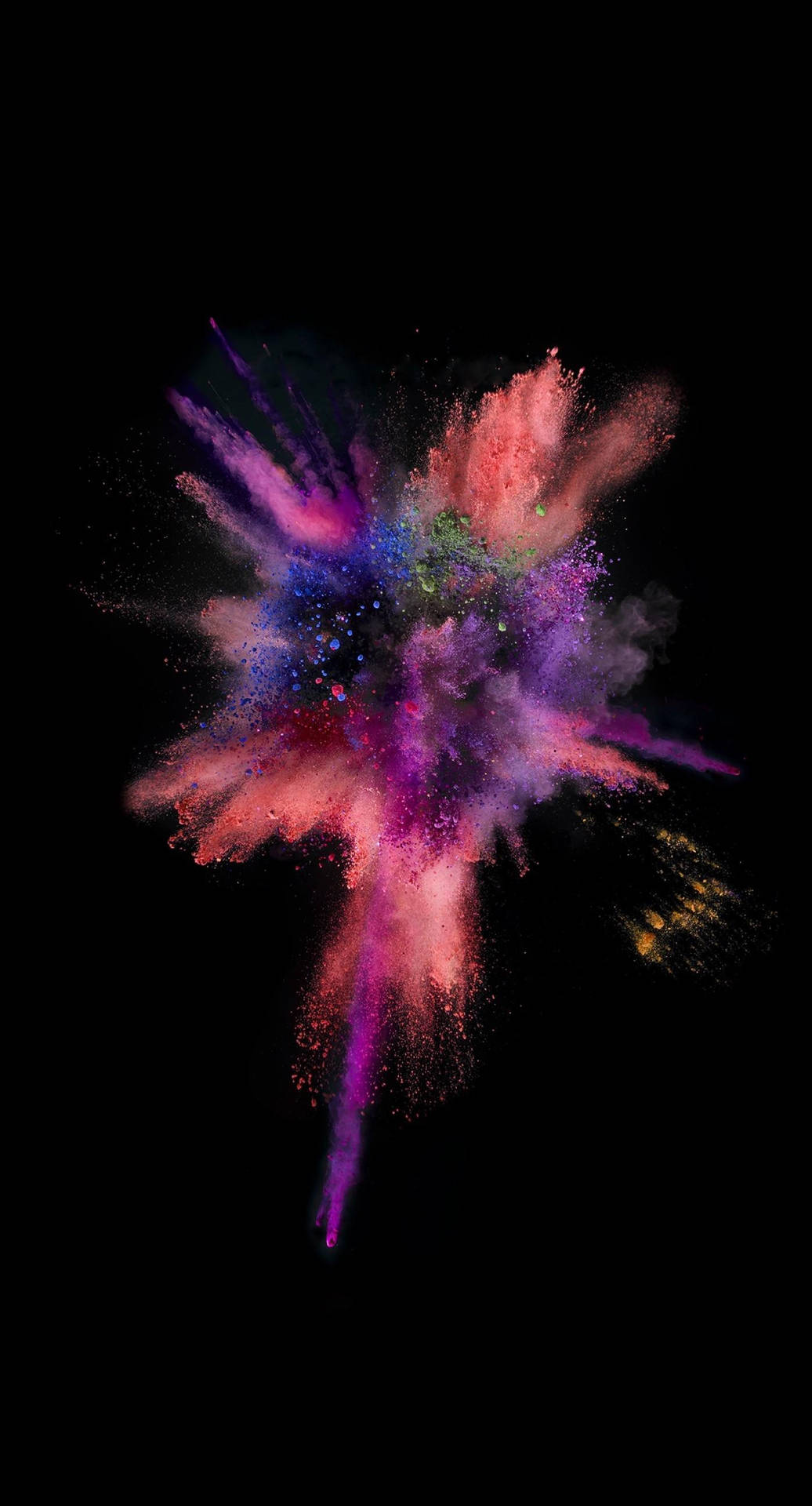 Explosion Of Colours Iphone 6s Plus Background