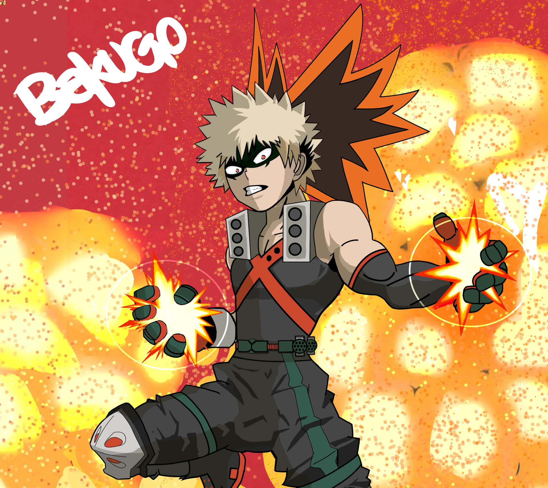 Explosive Hero Bakugo4 K Background