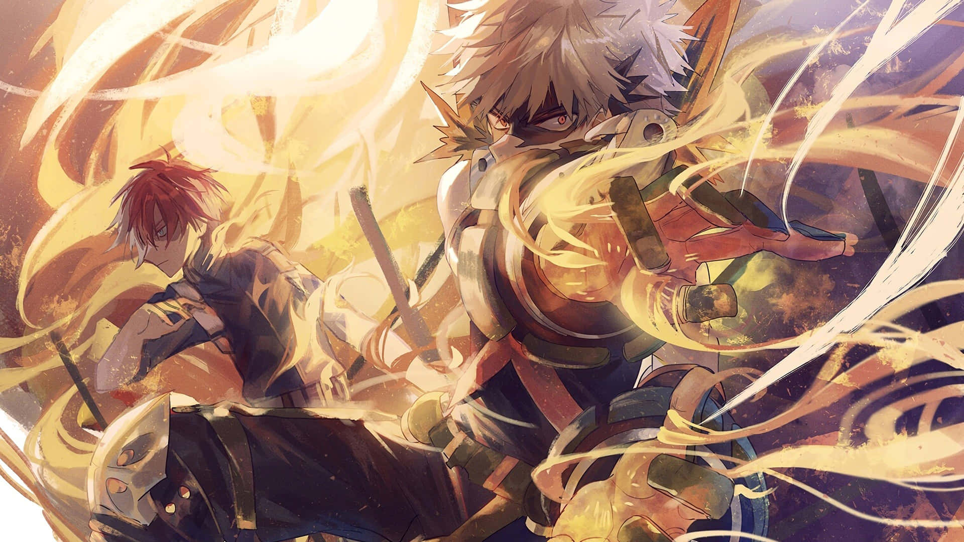 Explosive Hero Bakugo4 K Wallpaper Background