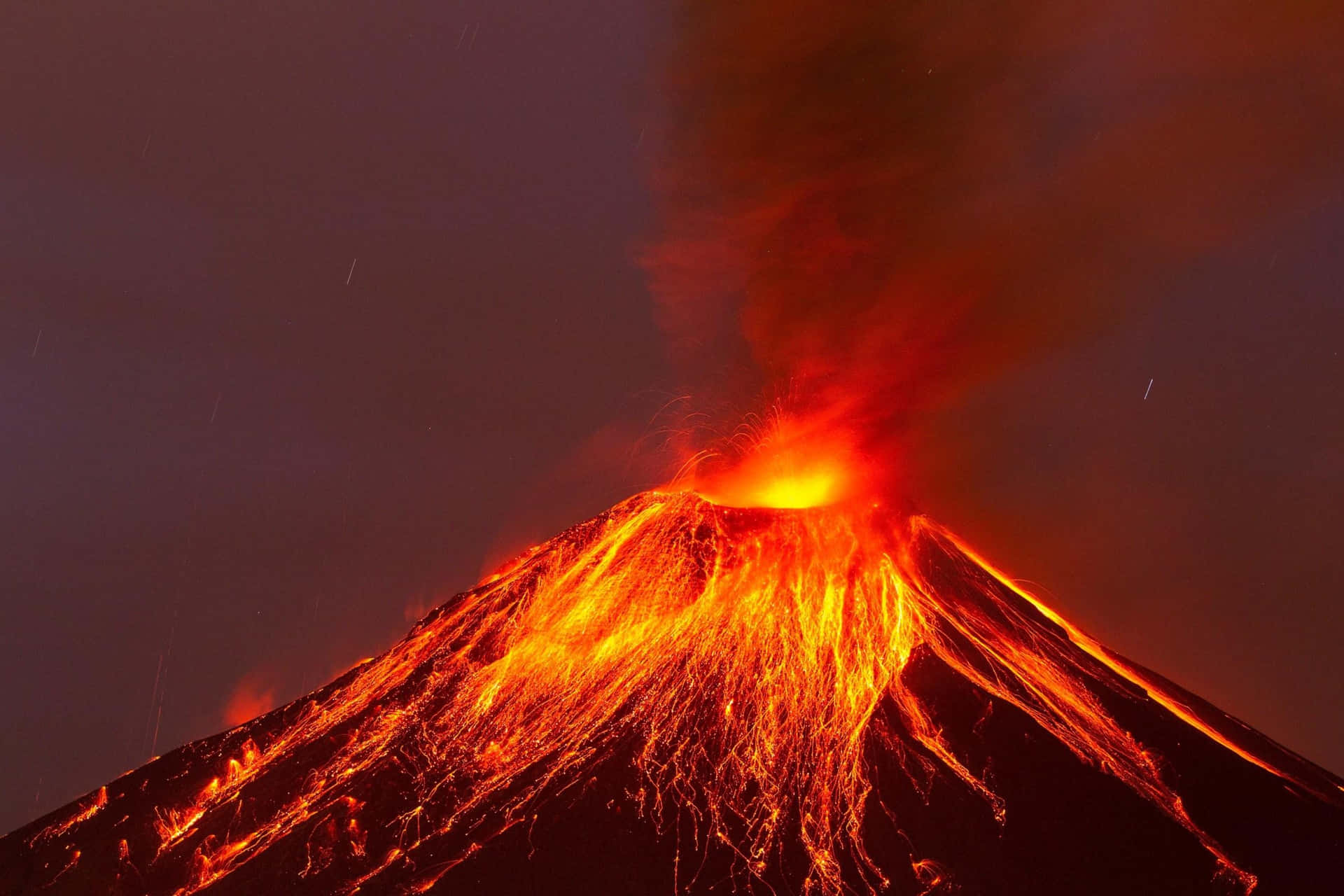 Explosive Power Of Mother Nature: The Fuego Volcano