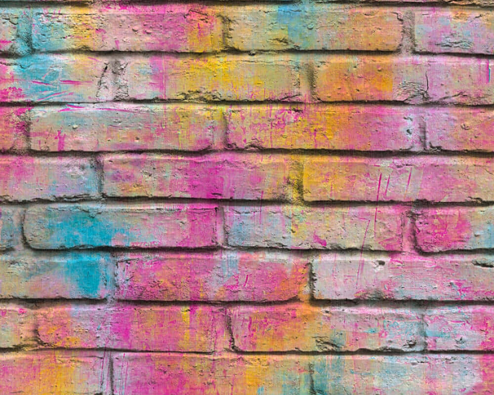 Exposed Rainbow Bricks