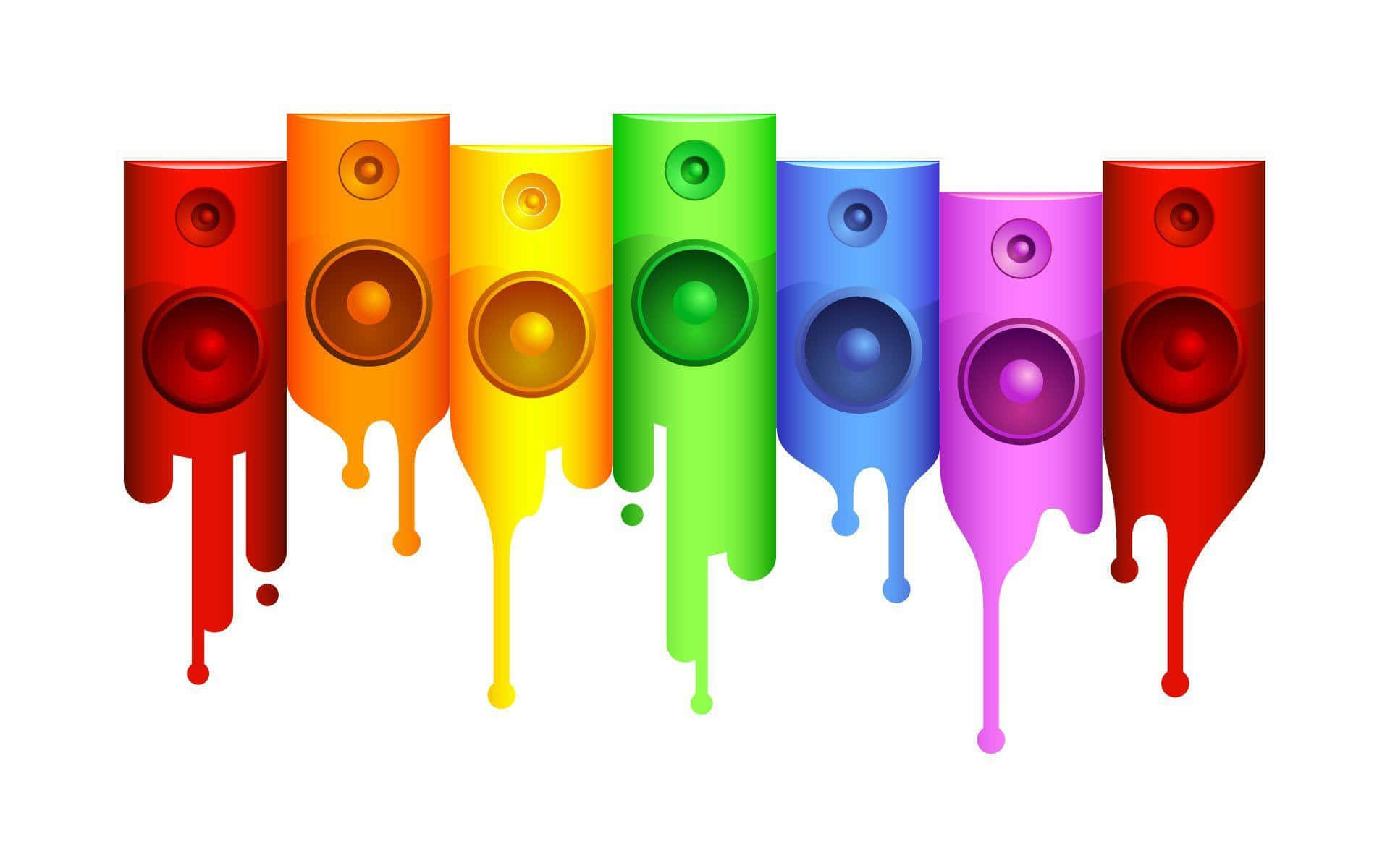 Express Your Individuality And Flare With Cool Colored Clothing Background