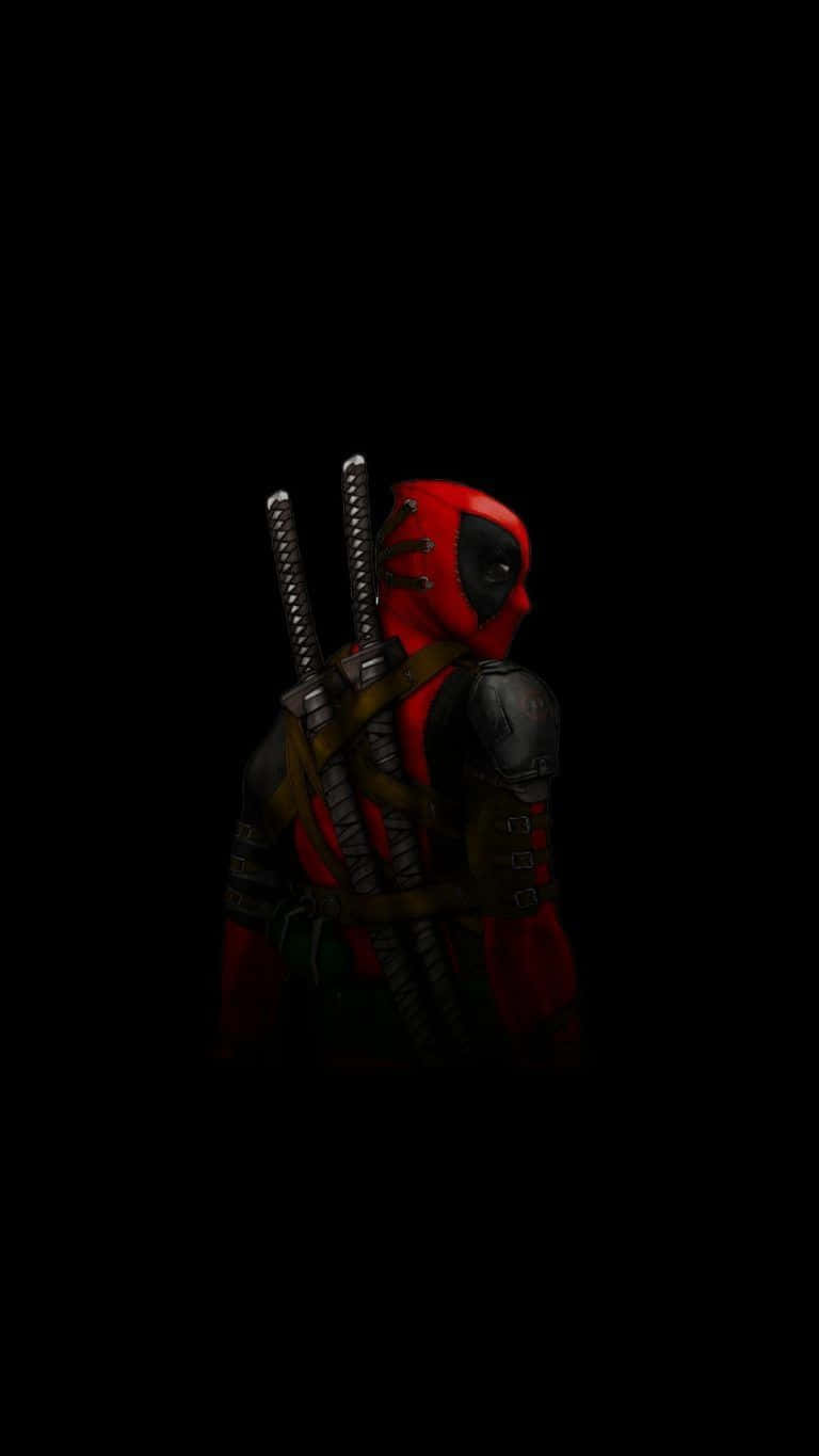 Express Yourself With A Deadpool Iphone! Background