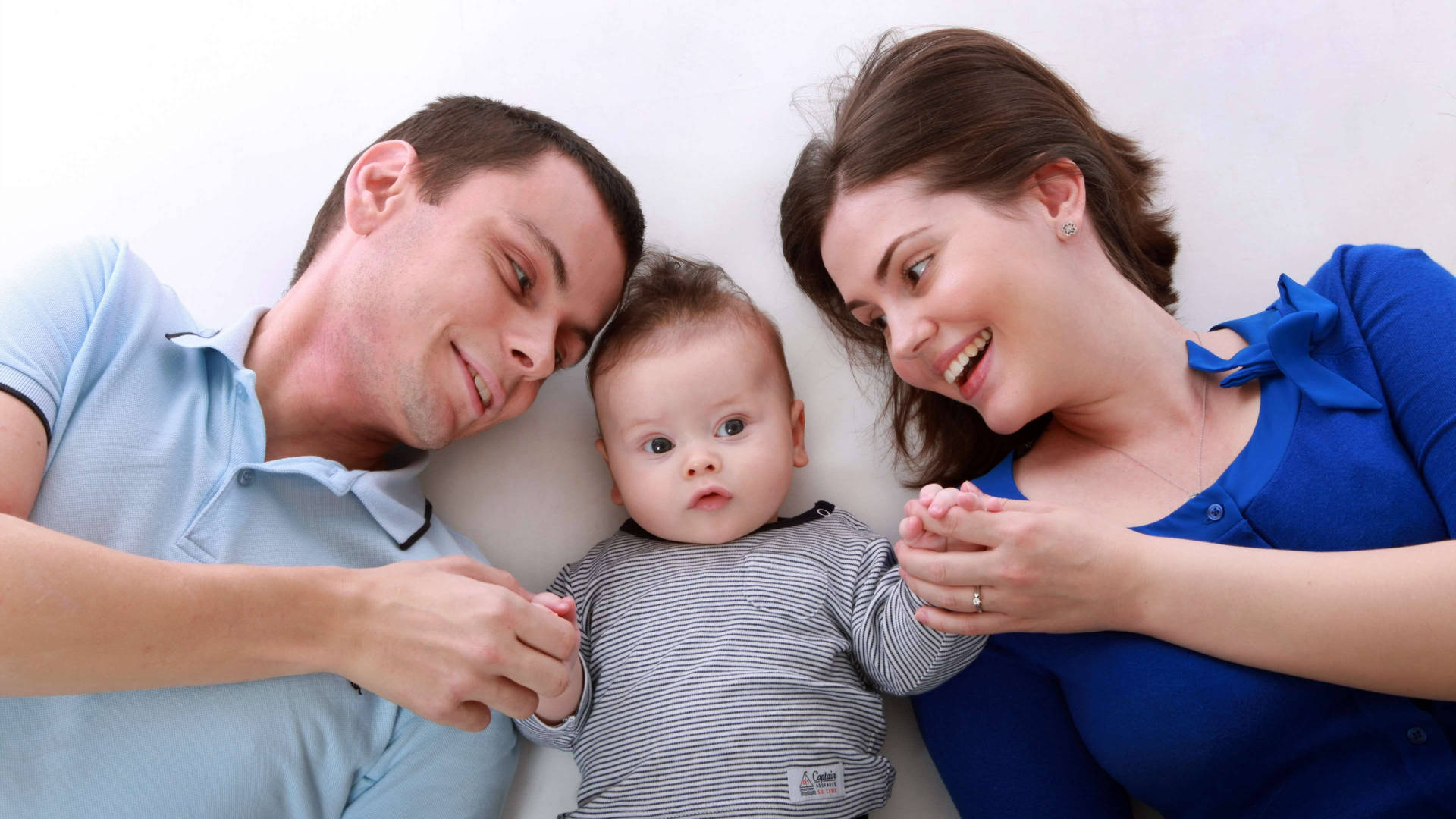 Expressive Baby With A Cute Smile Background