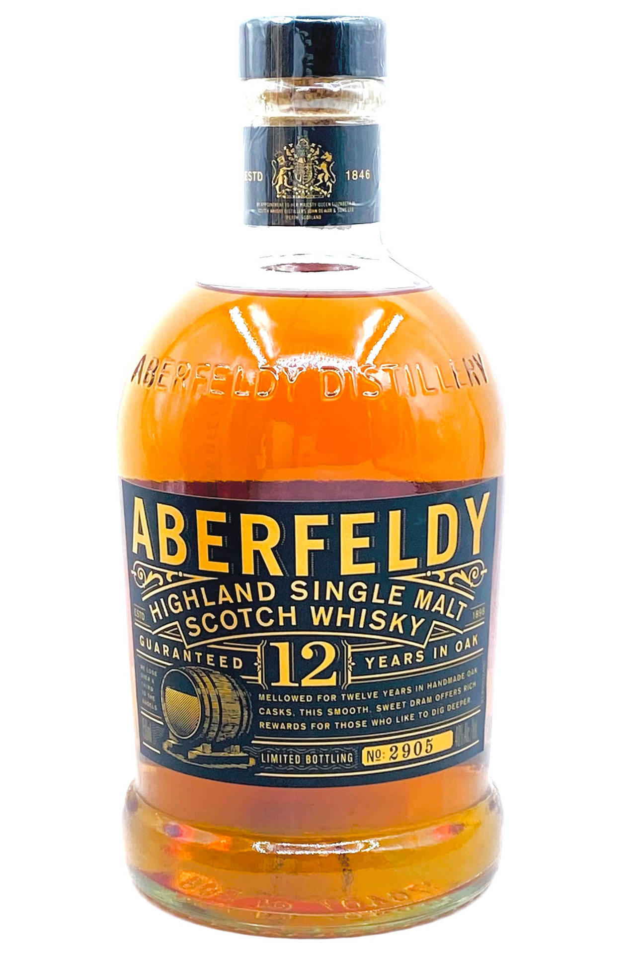 Exquisite Aberfeldy 12 Years Old Whisky Background