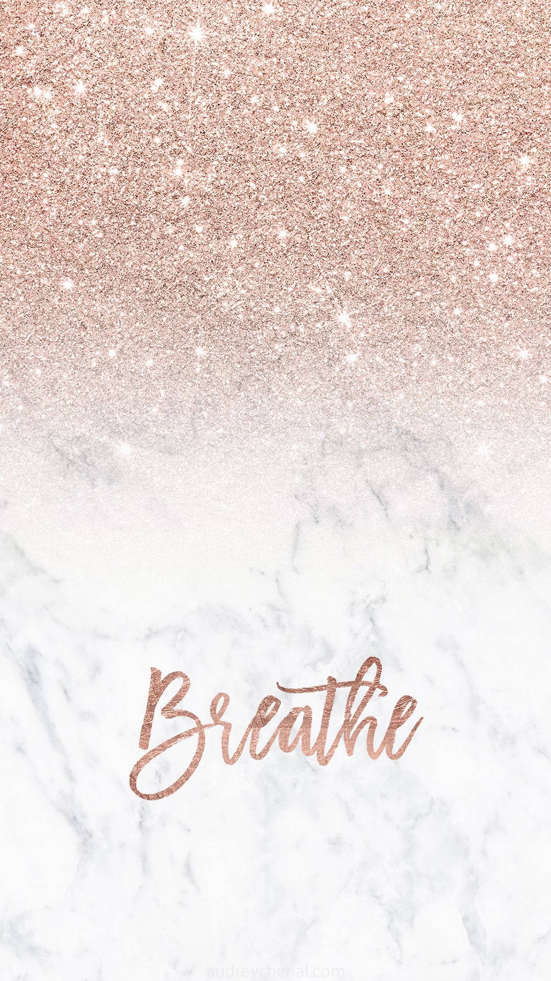 Exquisite Blend Of Passion - The Alluring Rose Gold Ombre Background