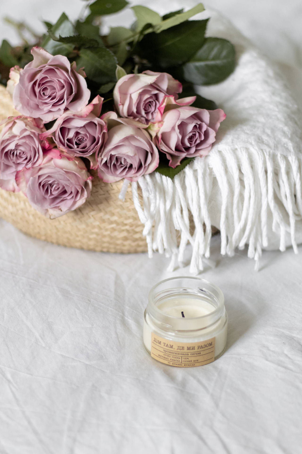 Exquisite Dusty Lavender Rose Flower Bouquet