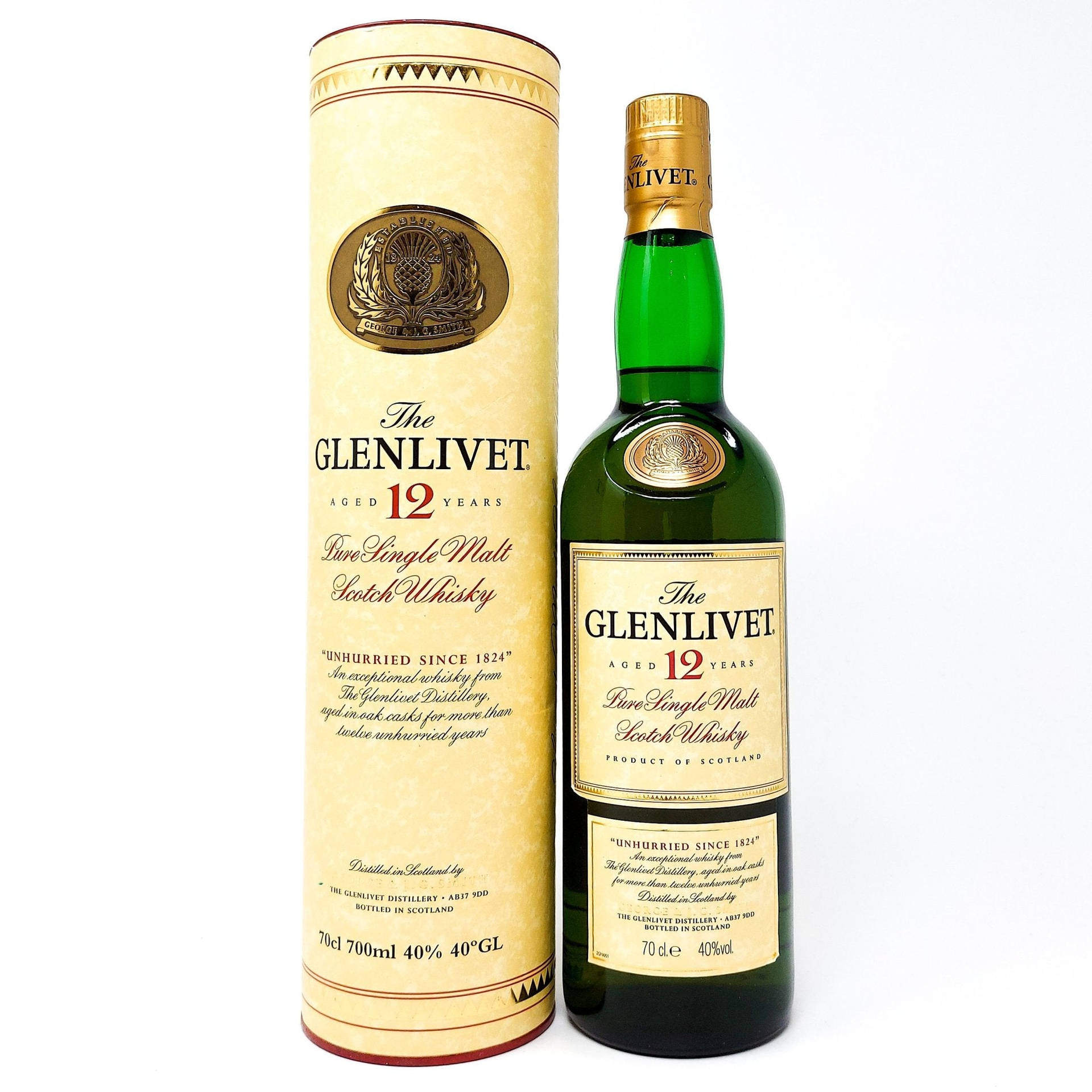 Exquisite Elegance Of The Glenlivet 12-year Old Single Malt Scotch Background