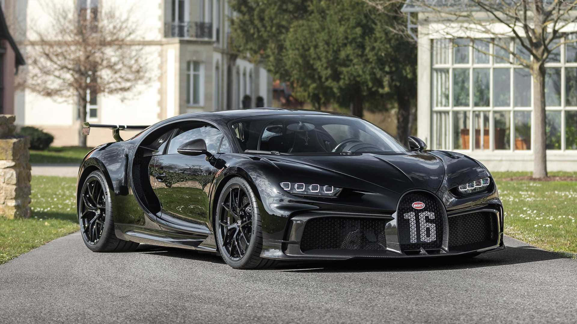 Exquisite Luxury And Power With The Bugatti Car Background