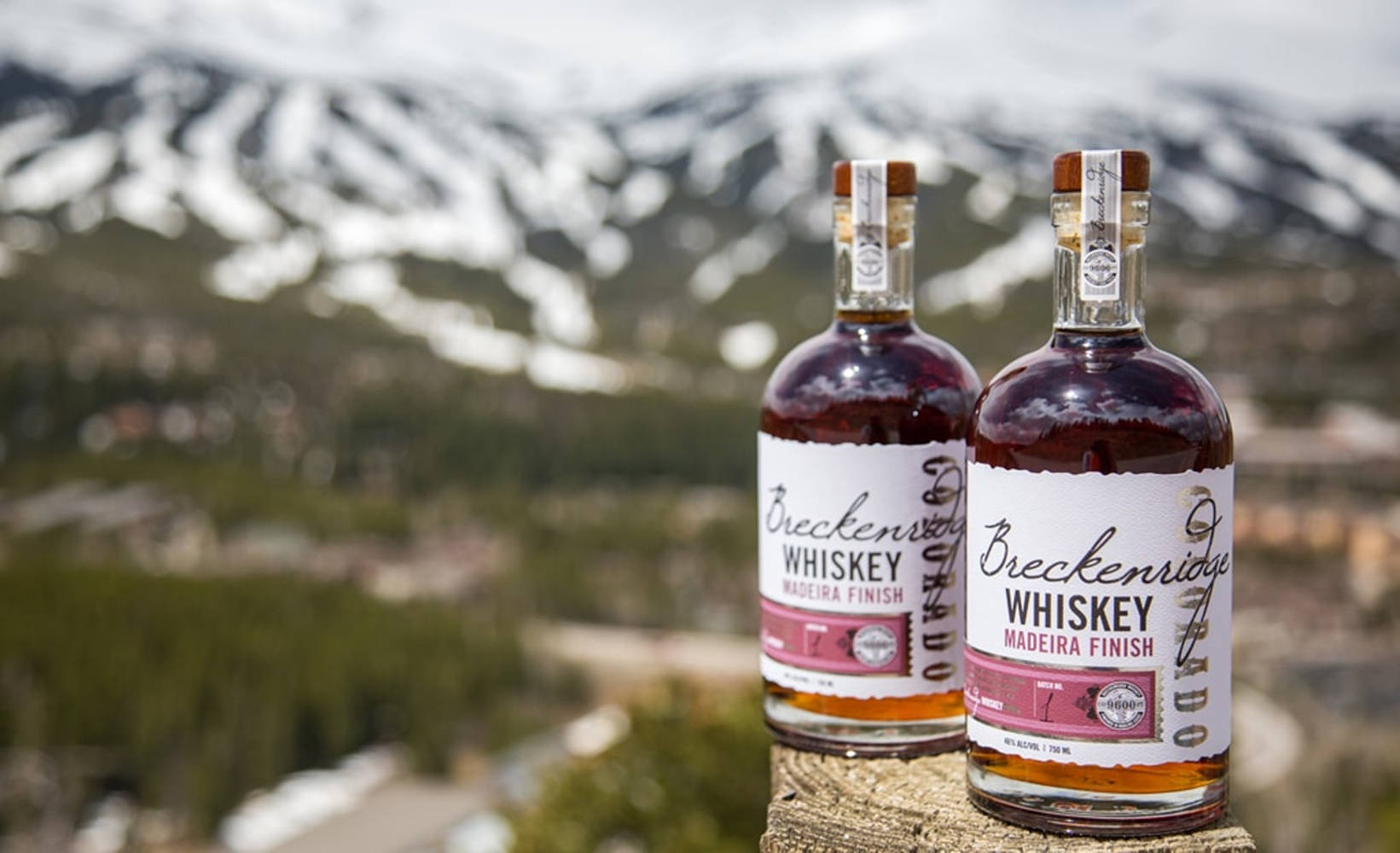 Exquisite Madeira Cask Finish At Breckenridge Distillery. Background