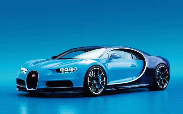 Exquisite Power - The Magnificent Bugatti Chiron In 4k Quality Background