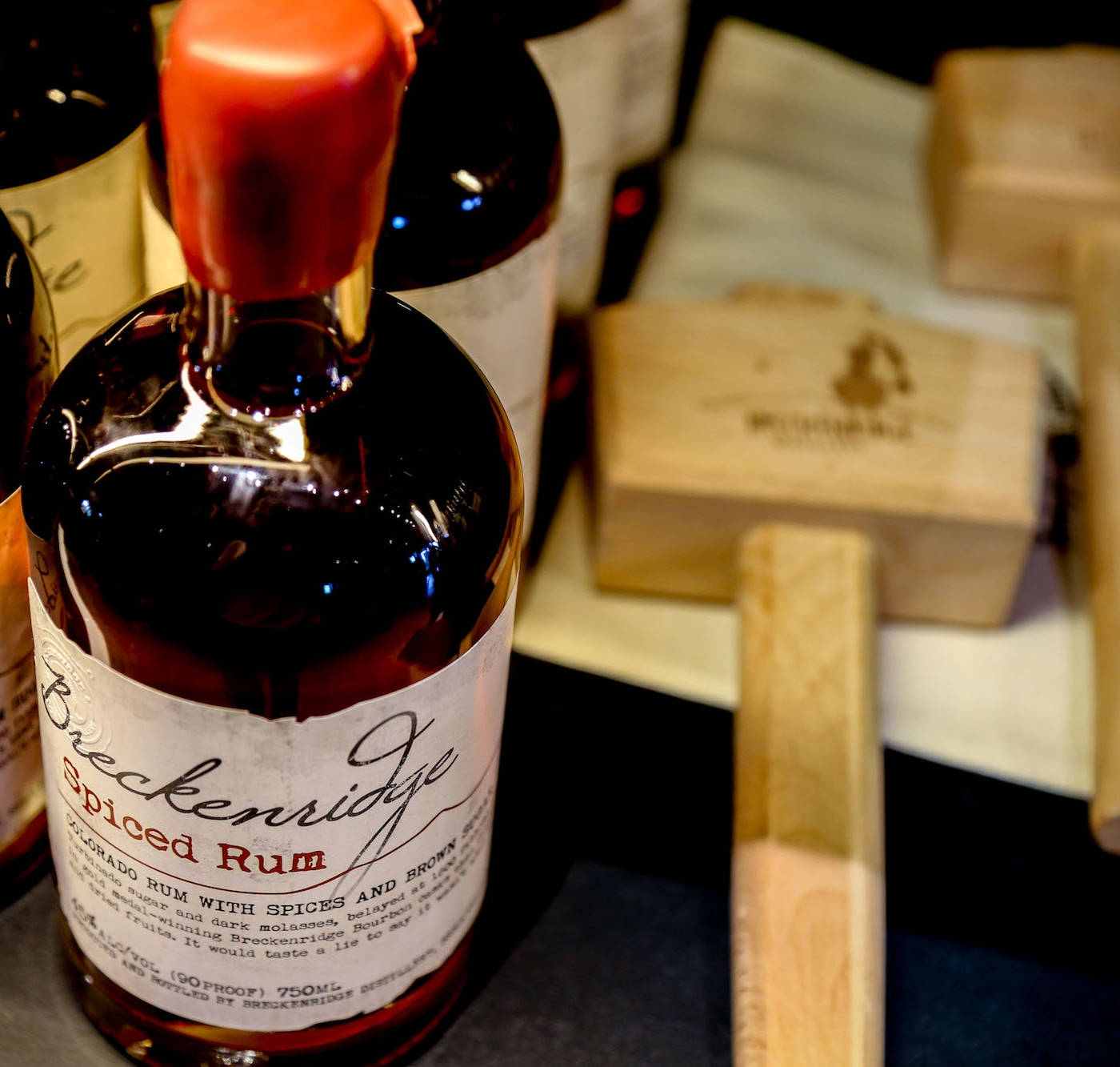 Exquisite Spiced Rum Bottle From Breckenridge Distillery