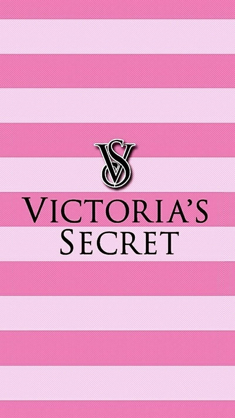 Exquisite Victoria's Secret Pink Stripes Collection Background