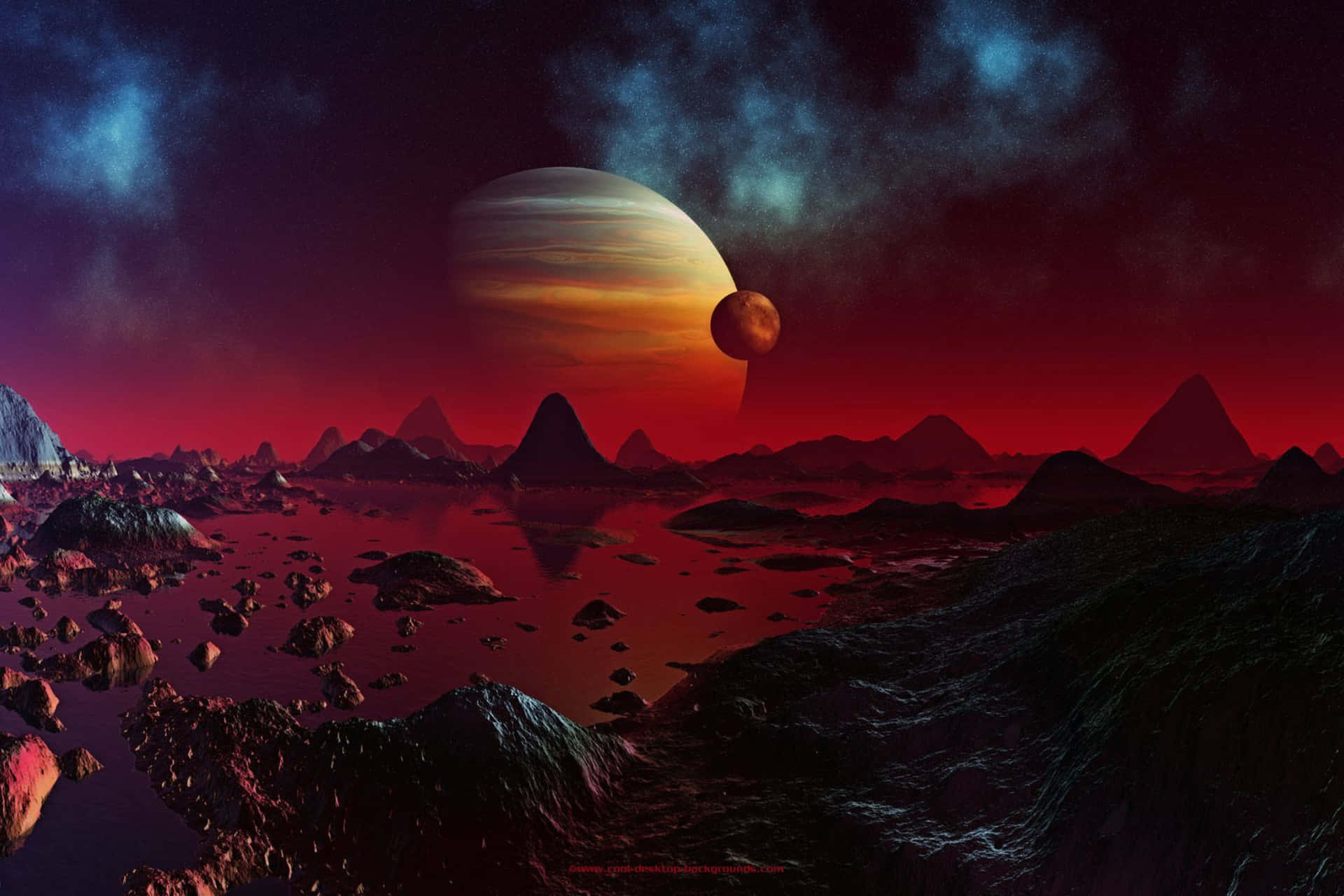 Extraterrestrial_ Landscape Background