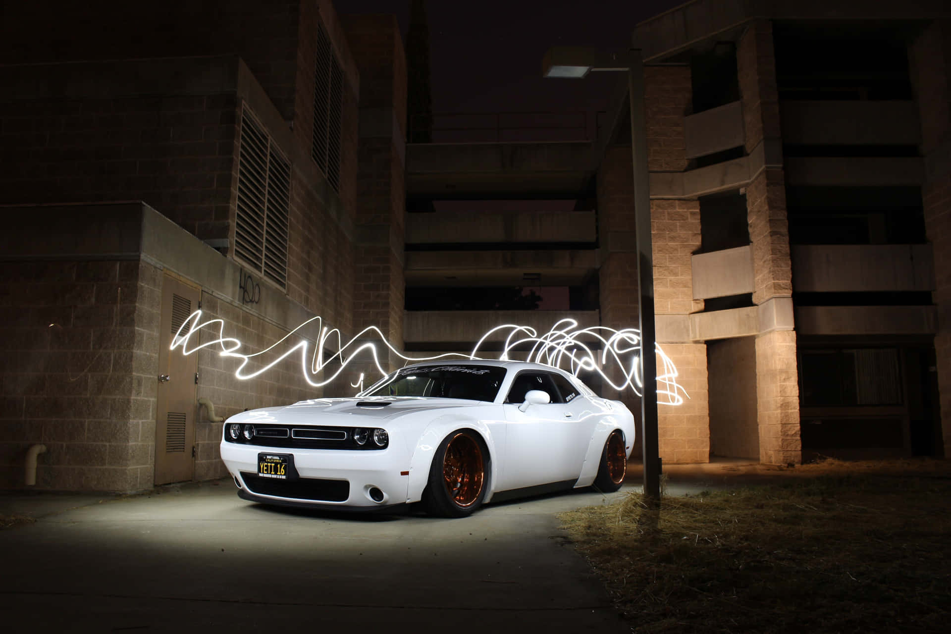 Extravagant Dodge Challenger Background