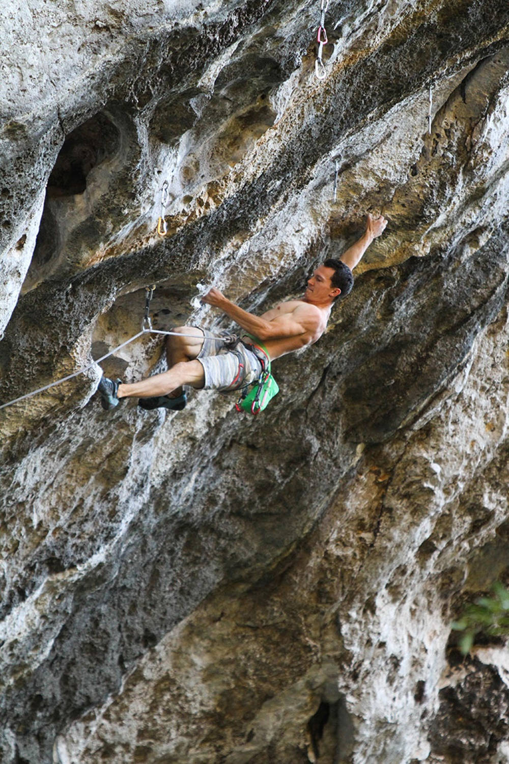 Extreme Backpacker Sport Climbing Background