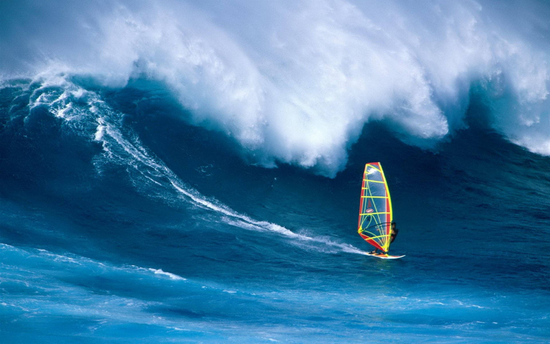 Extreme Sports Windsurfing Giant Waves