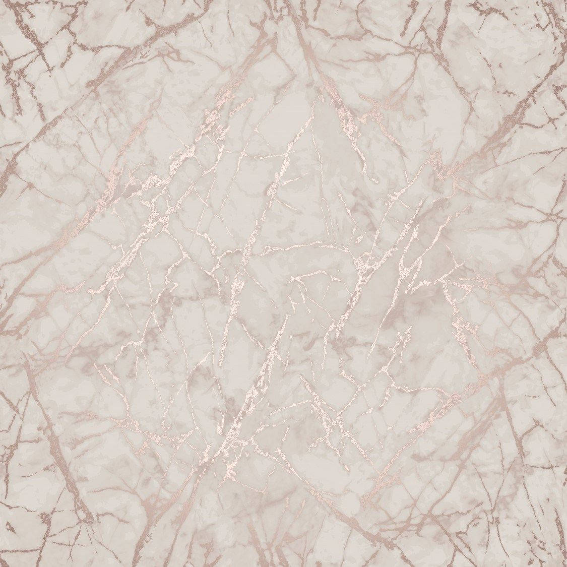 Extremely Streaky Rose Gold Marble Background