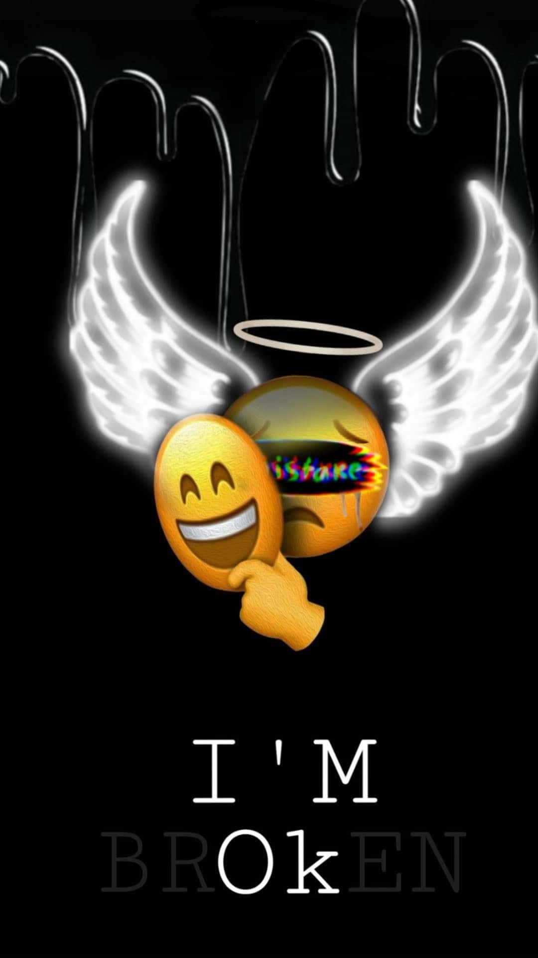 Eye-catching Cute Emo Iphone Wallpaper