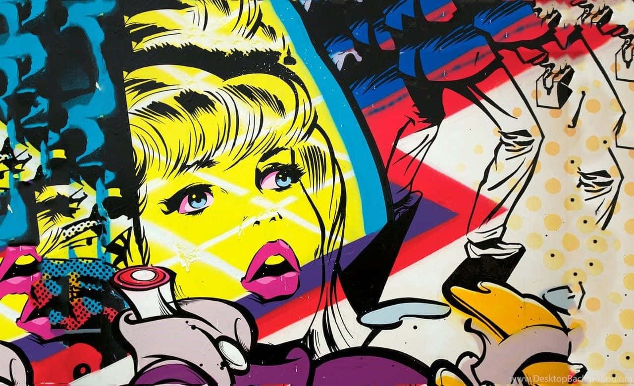 Eye-catching Dope Graffiti Art Background