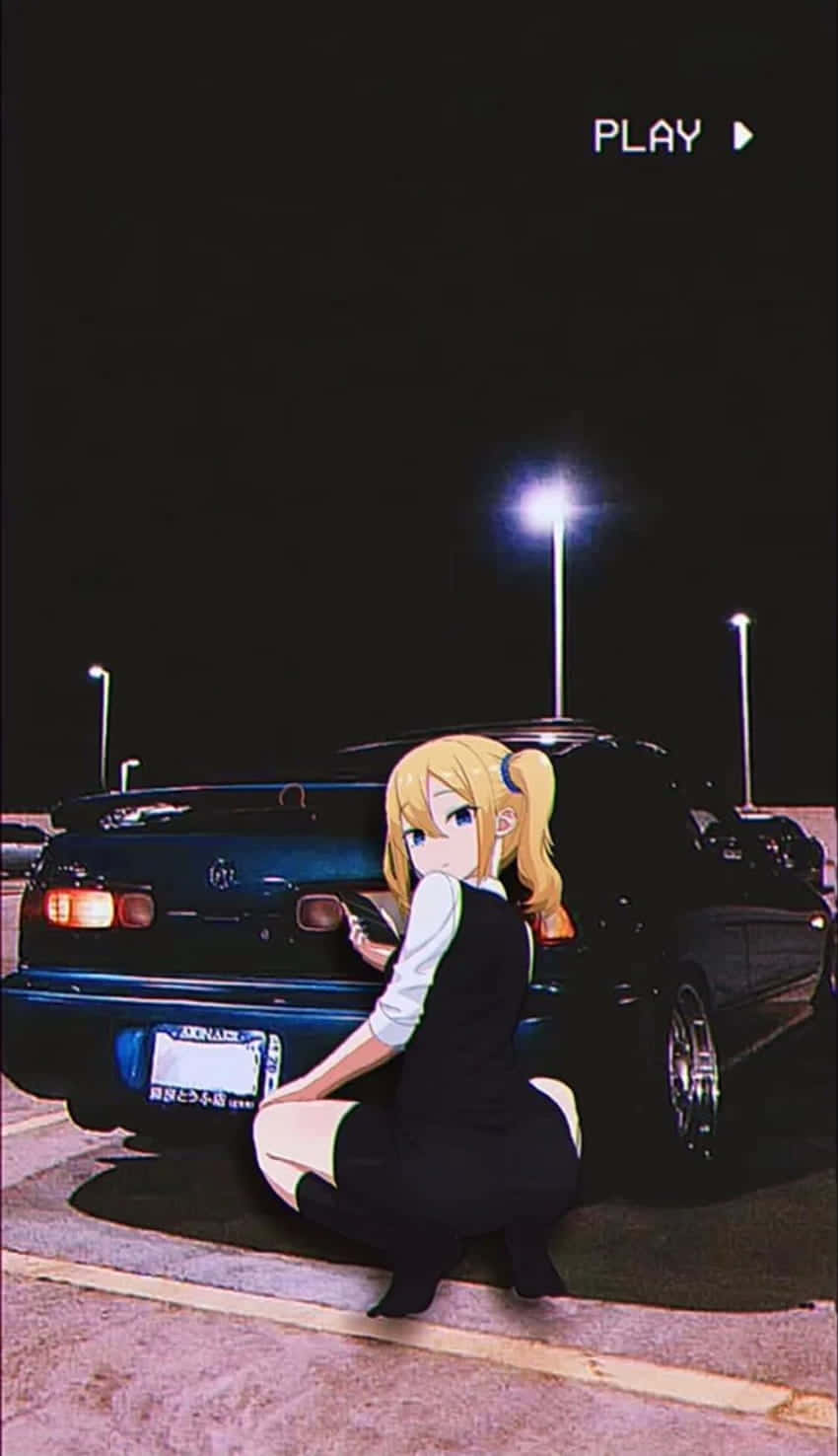 Eye-catching Jdm Anime Car With Ai Hayasaka Design