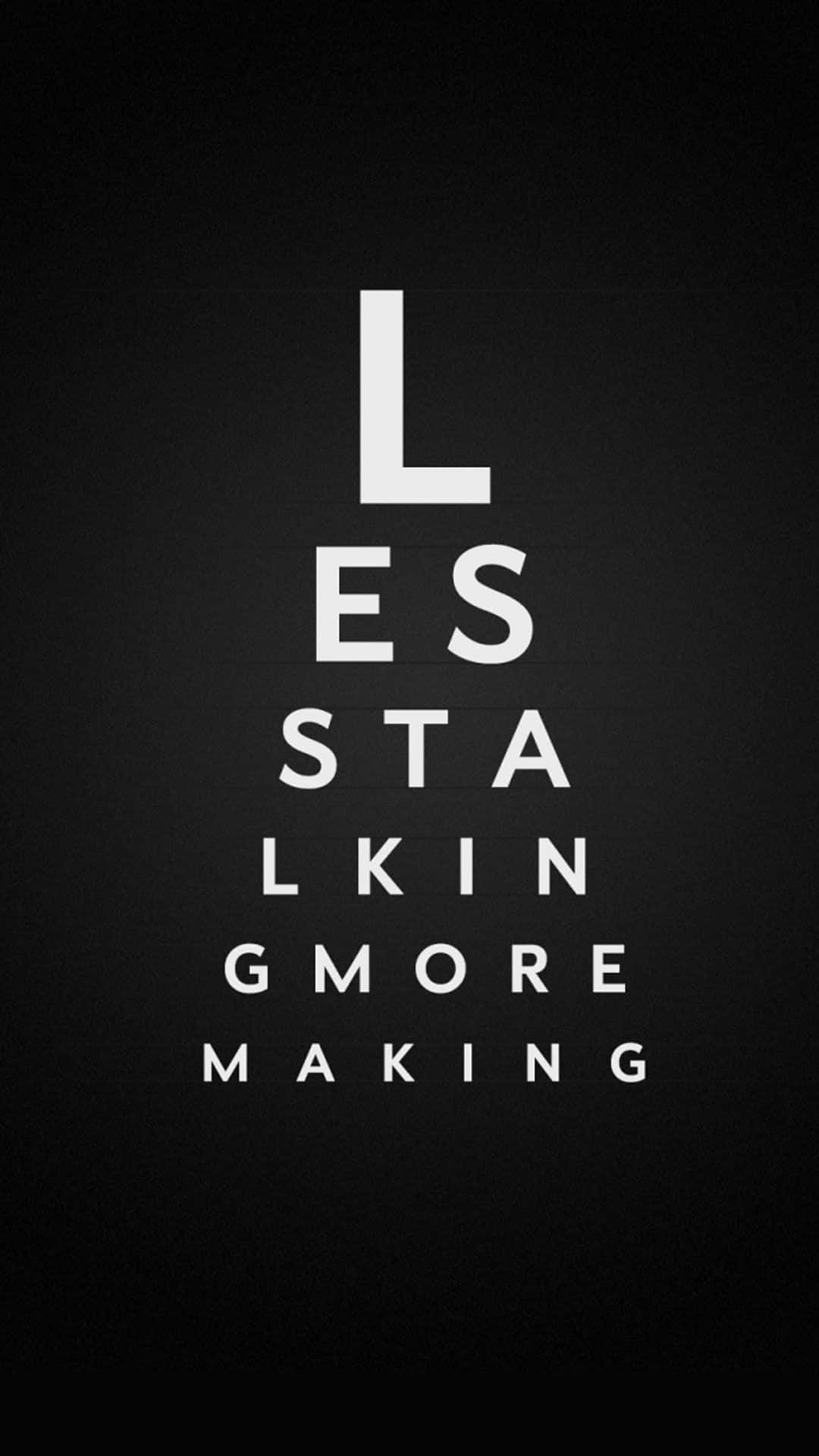 Eye Chart Funny Adult Phone Background