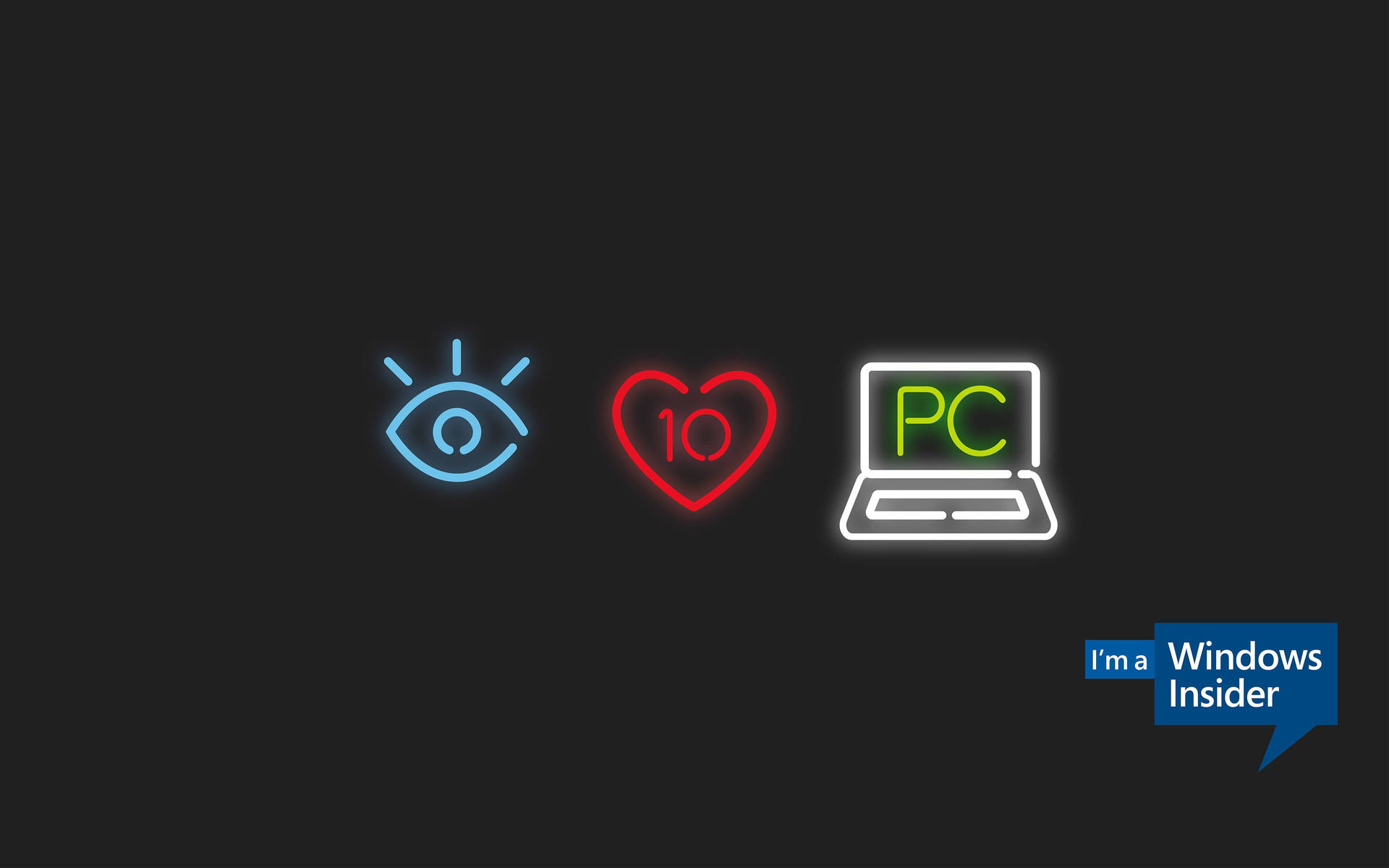 Eye Heart Pc Icon Cool 4k Background