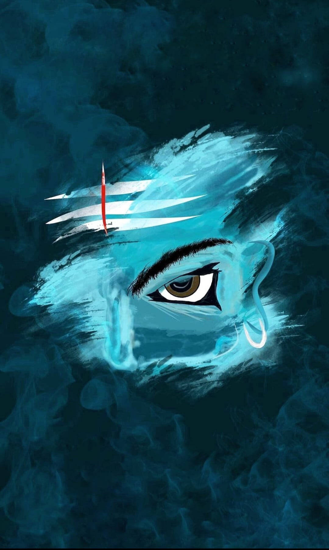 Eye Of The Mahadev Rudra Avatar Background