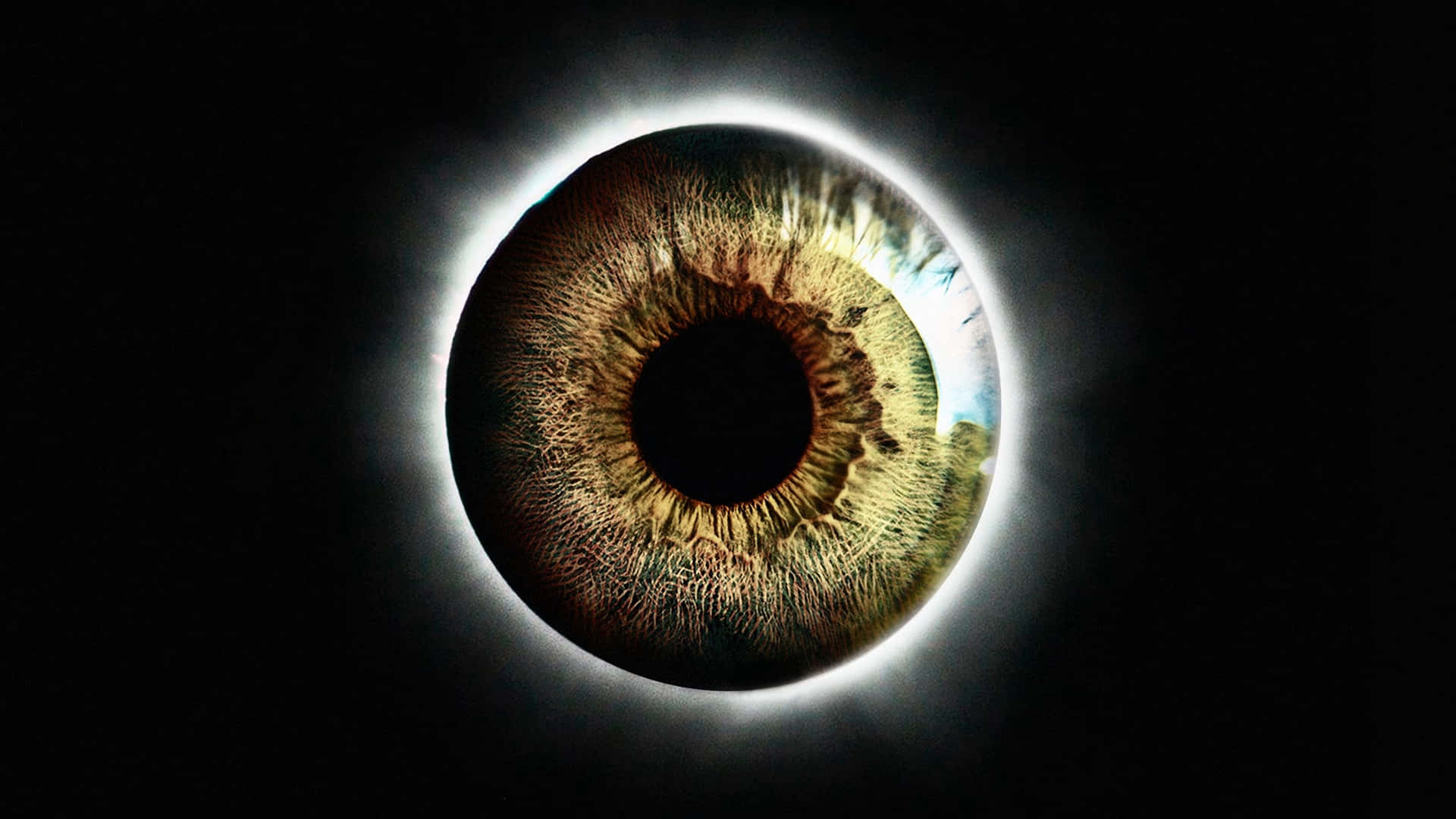 Eyeball As A Practical Symbol Background