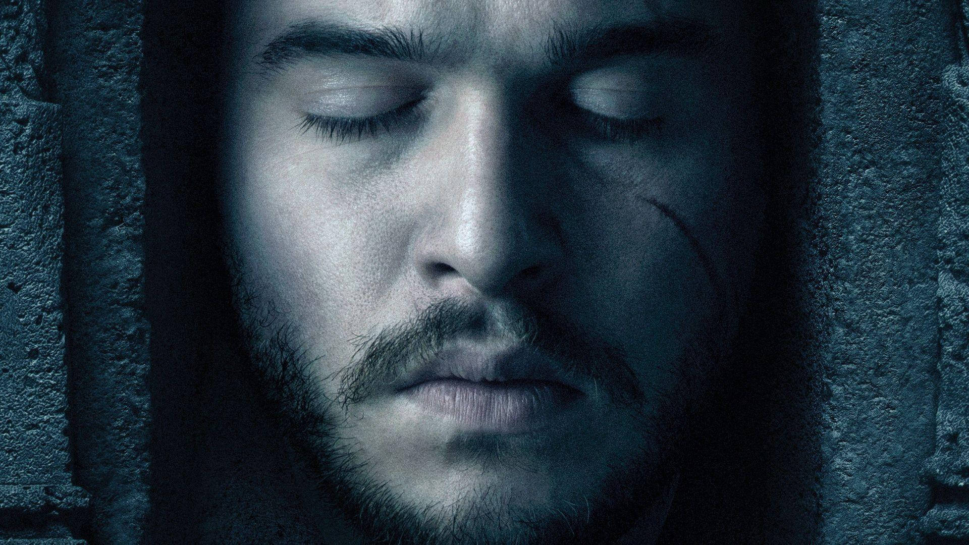 Eyes Closed Jon Snow Game Of Thrones