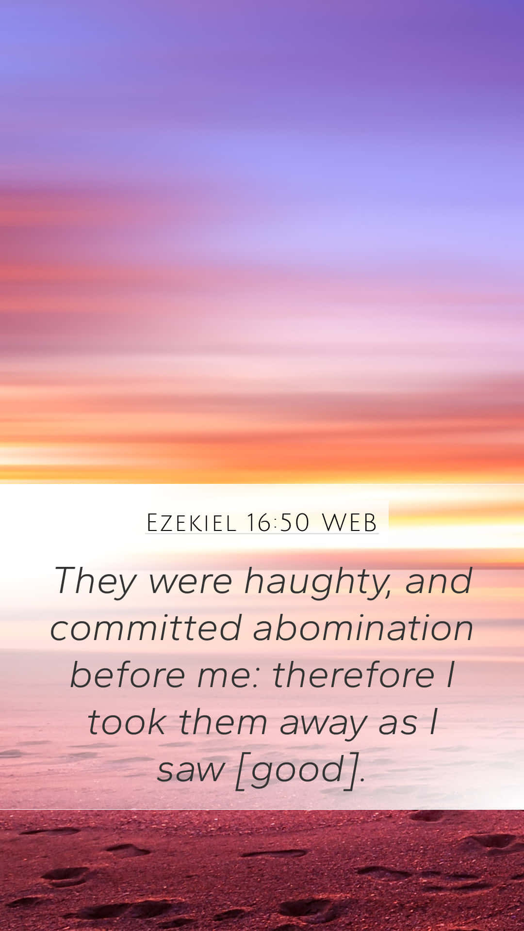 Ezekiel On Haughty Background