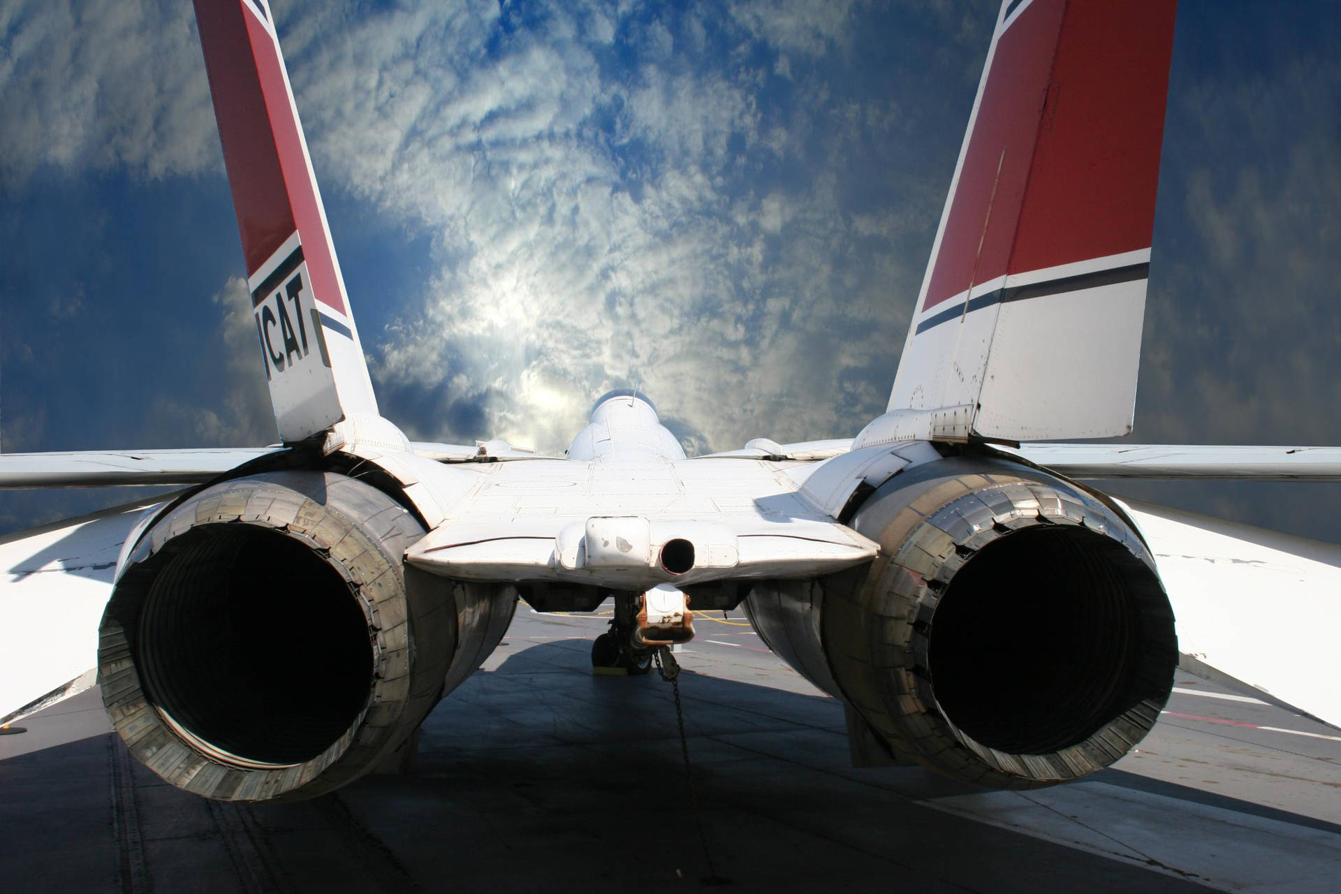 F-14 Fighter Jet Thrusters