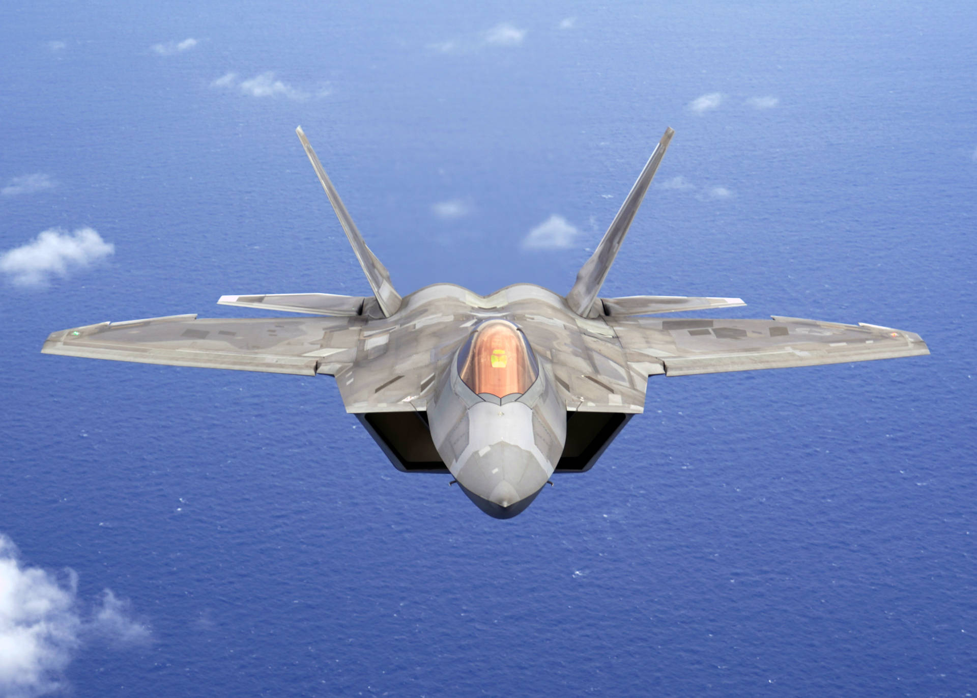 F-22 Stealth Fighter Jet Background