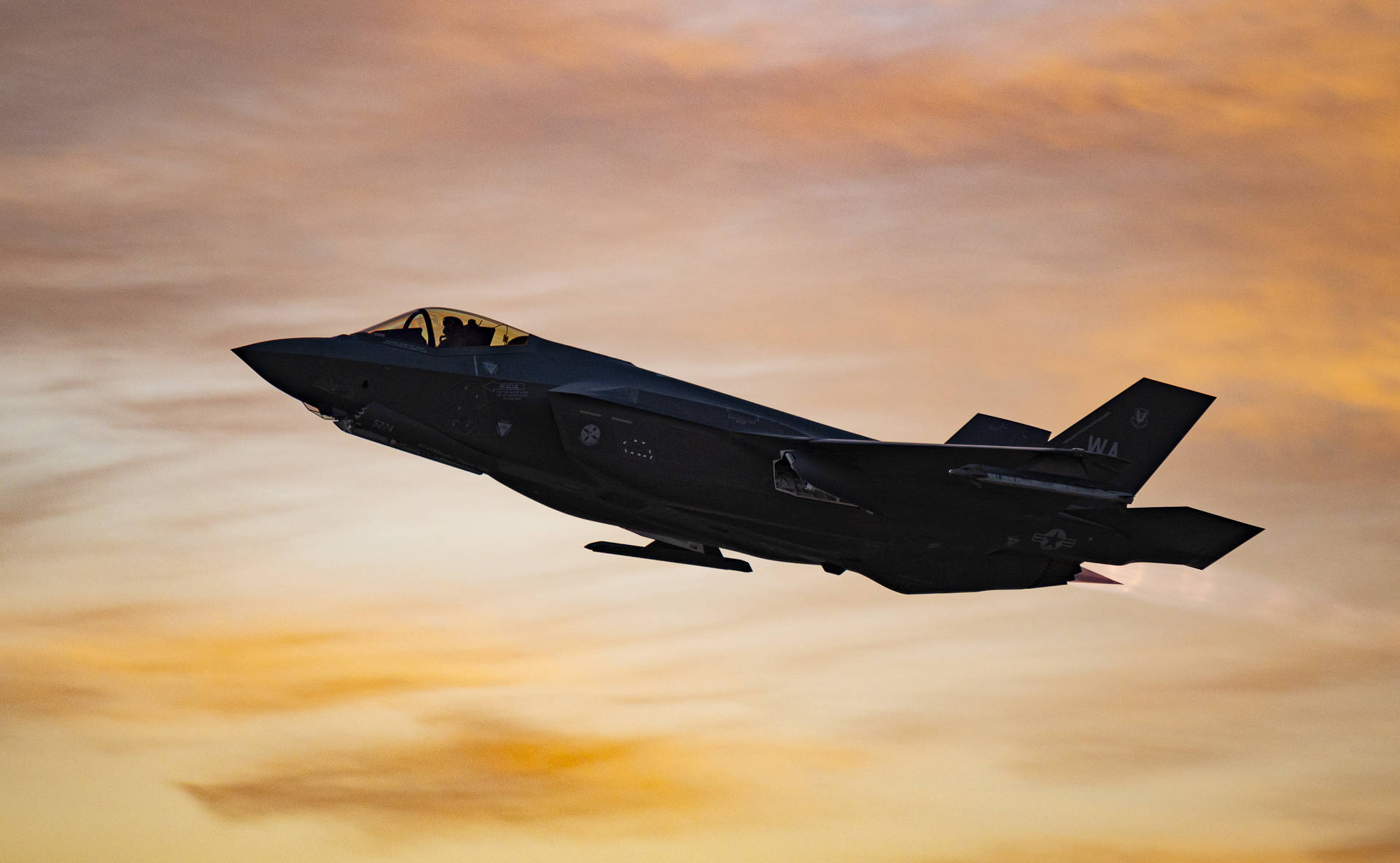 F-35a Fighter Jet Background